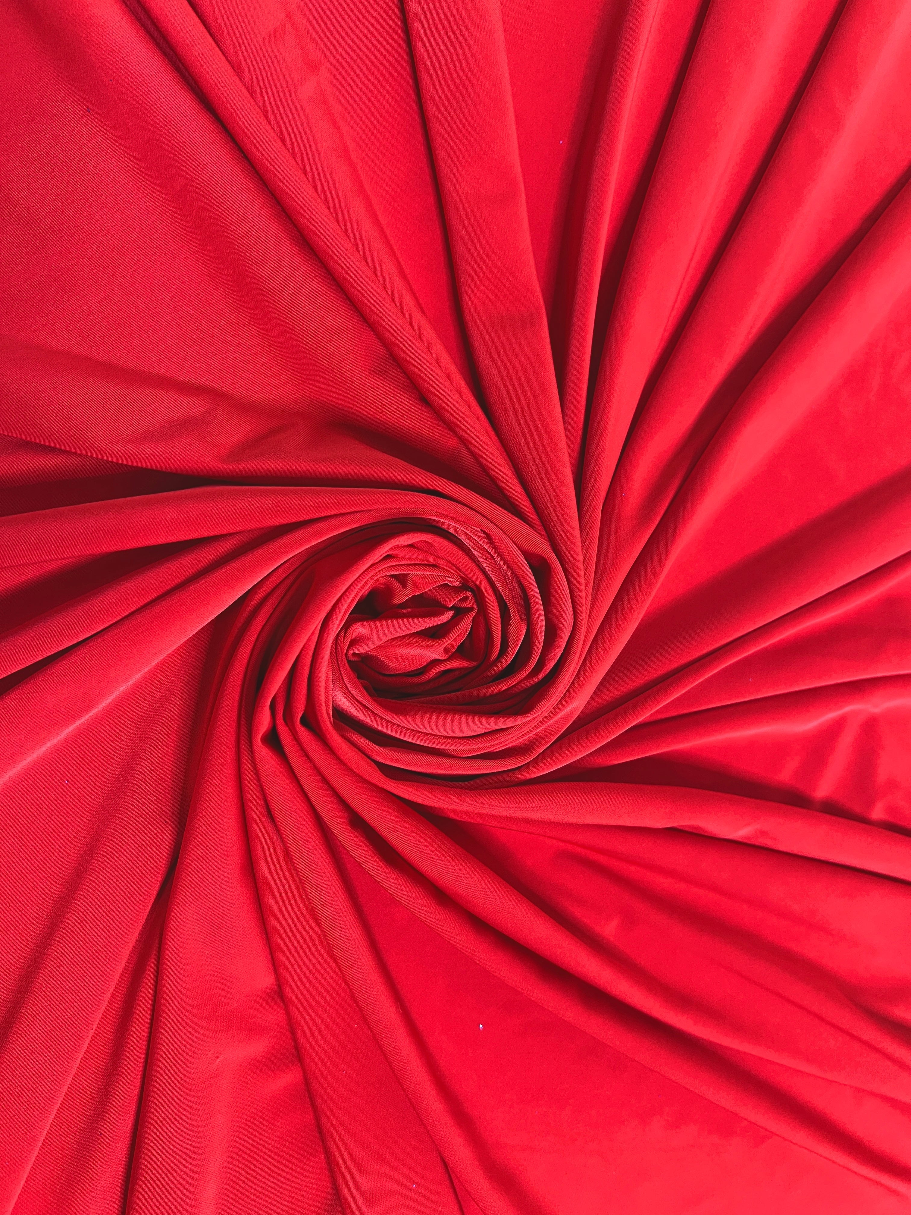 red ity spandex, 4 way stretch ity spandex, dark red ity spandex, shiny red ity spandex, ity spandex for woman in red, spandex for costume, spandex for sweatpants, spandex for gown, spandex on discount, spandex in low price, ity fabric on sale