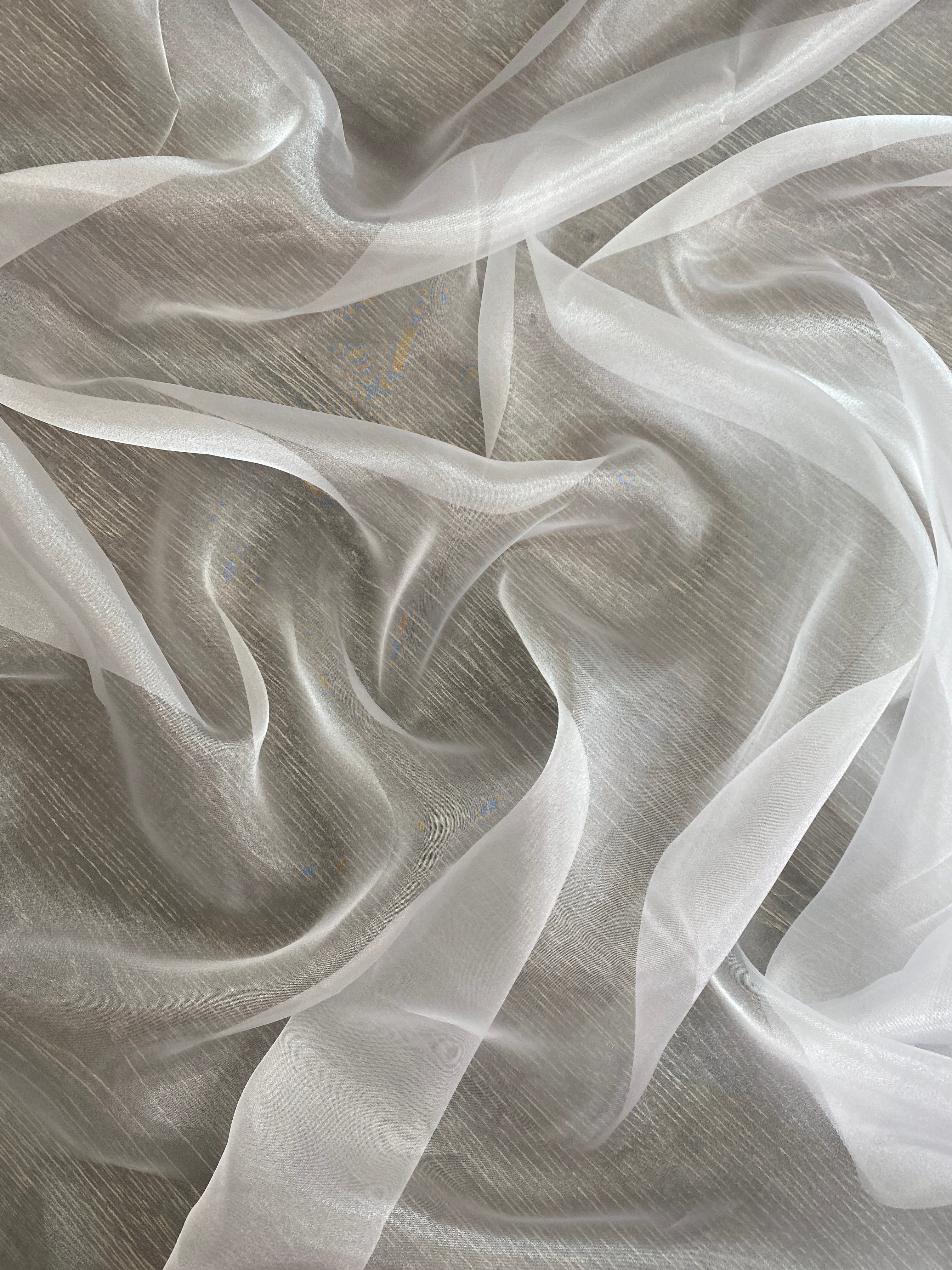 White Crystal Organza, White Crystal Organza for woman, off White Crystal Organza, milky White Crystal Organza, bright White Crystal Organza, White Crystal Organza for bride, Crystal Organza for party wear, premium Crystal Organza, Crystal Organza in low price