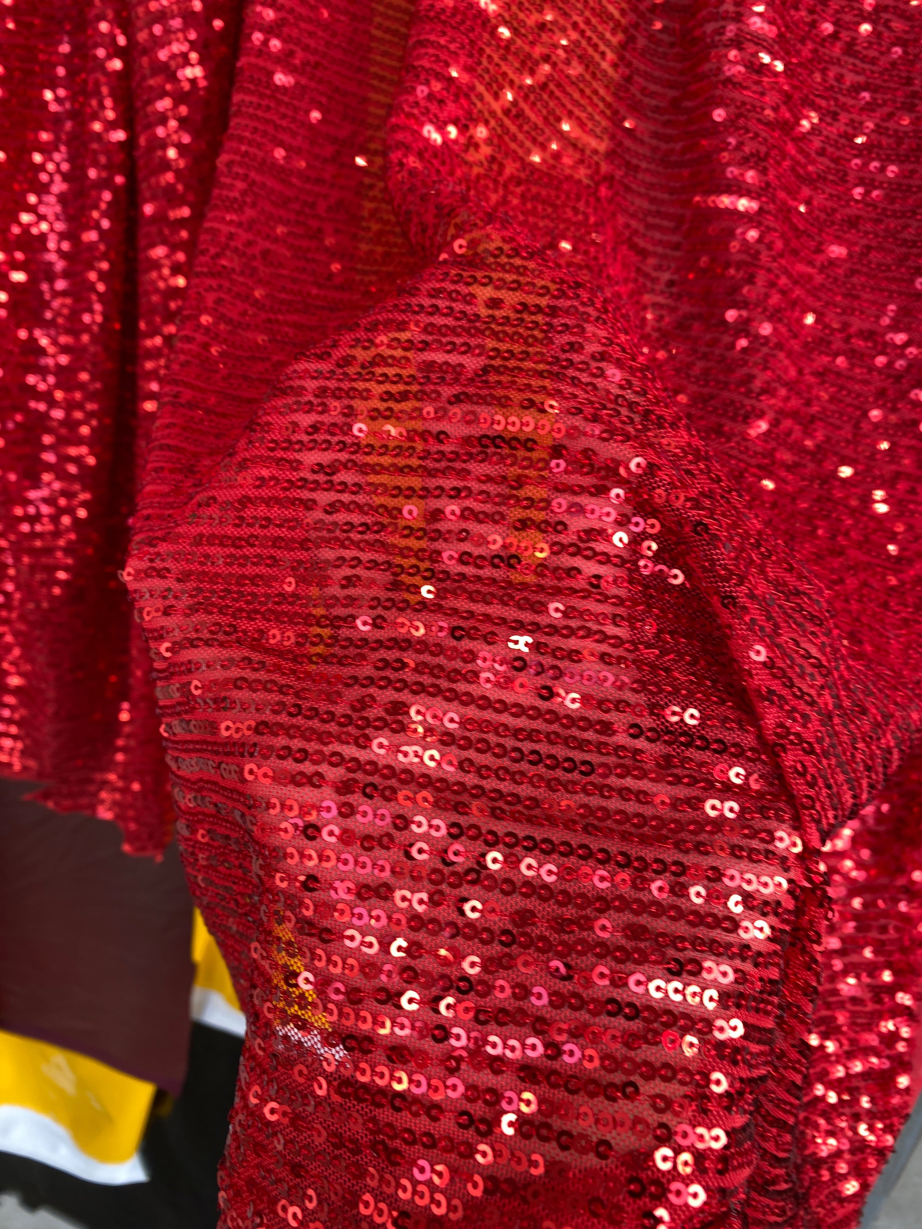 red Stretch Sequin Mesh, light red Stretch Sequin Mesh, dark red Stretch Sequin Mesh, Stretch Sequin Mesh for woman,  Stretch Sequin Mesh for bride, Stretch Sequin Mesh on sale, Stretch Sequin Mesh on discount, Stretch Sequin Mesh online