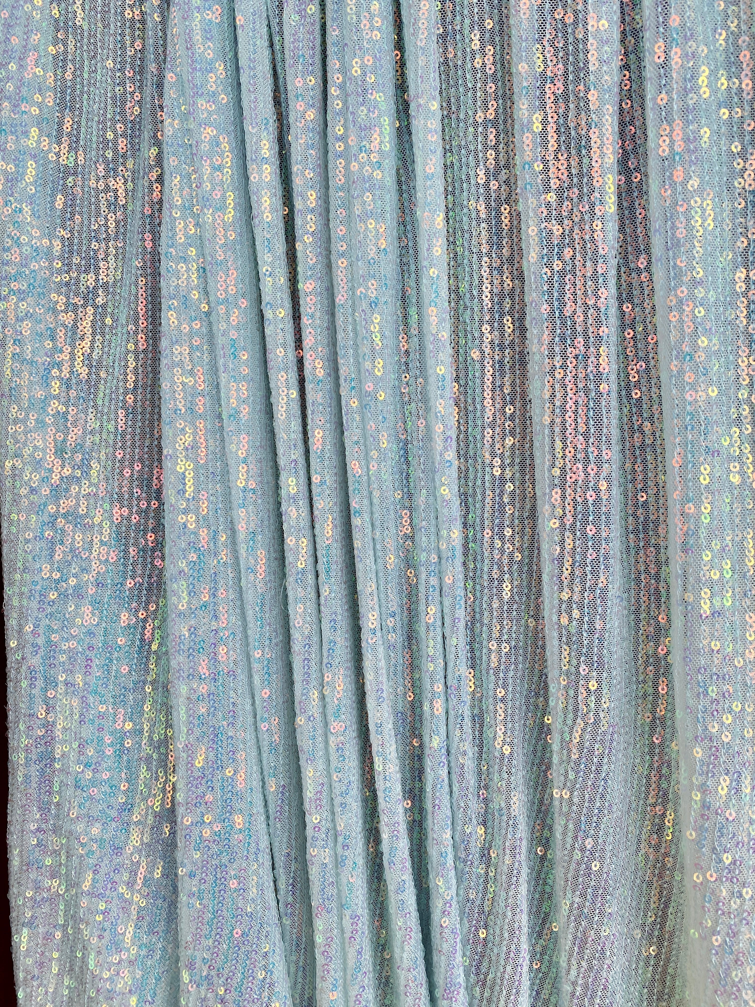 white Iridescent Stretch Sequin Mesh, off white Stretch Sequin Mesh, Iridescent Stretch Sequin Mesh, Stretch Sequin Mesh for woman,  Stretch Sequin Mesh for bride, Stretch Sequin Mesh on sale, Stretch Sequin Mesh on discount, Stretch Sequin Mesh online