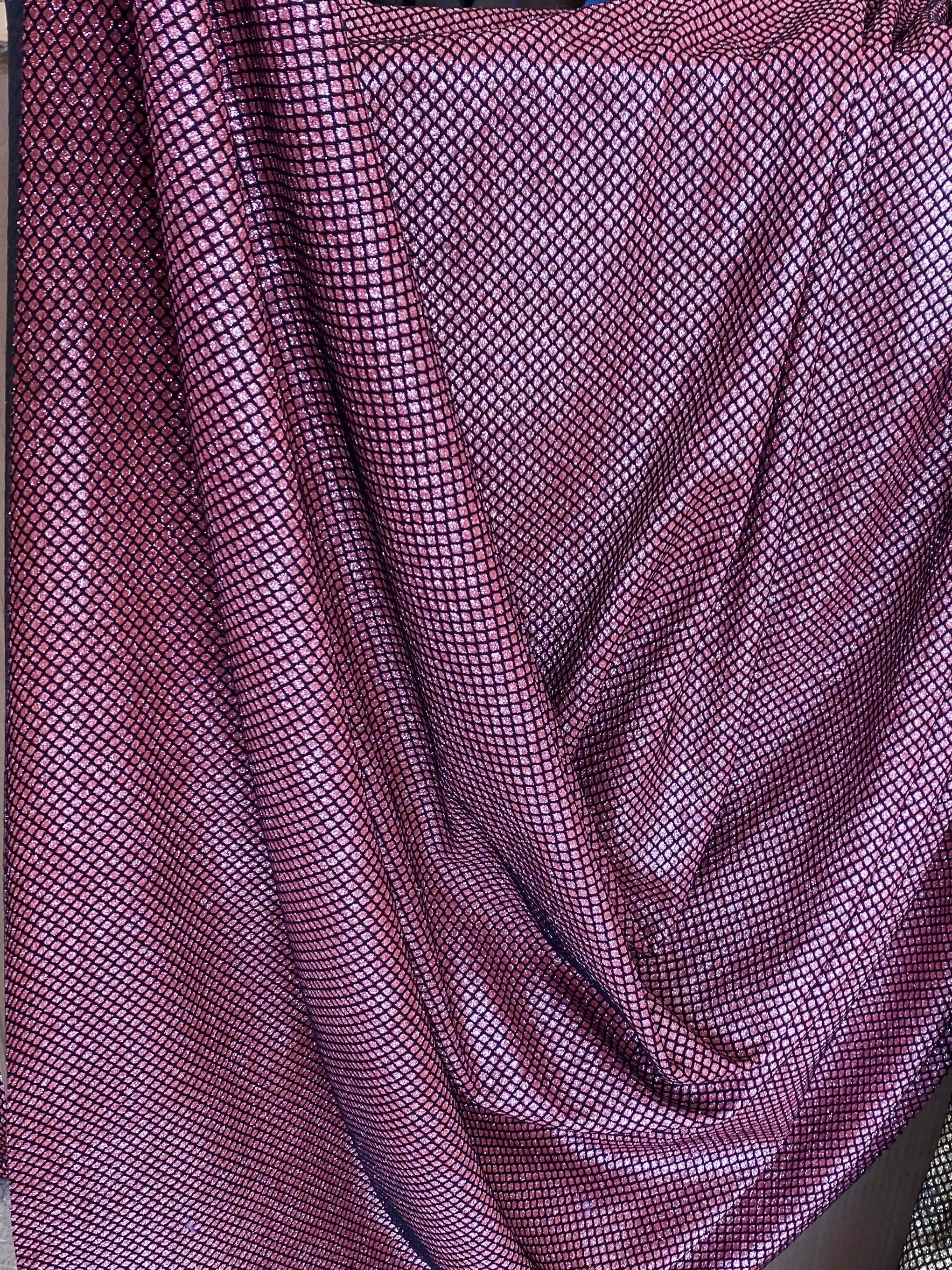 Pink Diamond Lurex Fabric, light Pink Diamond Lurex Fabric, dark Pink Diamond Lurex Fabric, fuchsia Diamond Lurex Fabric, rose Pink Diamond Lurex Fabric, lurex for woman, party wear lurex, shiny lurex, lurex for bride, lurex on discount, lurex on sale, buy lurex online