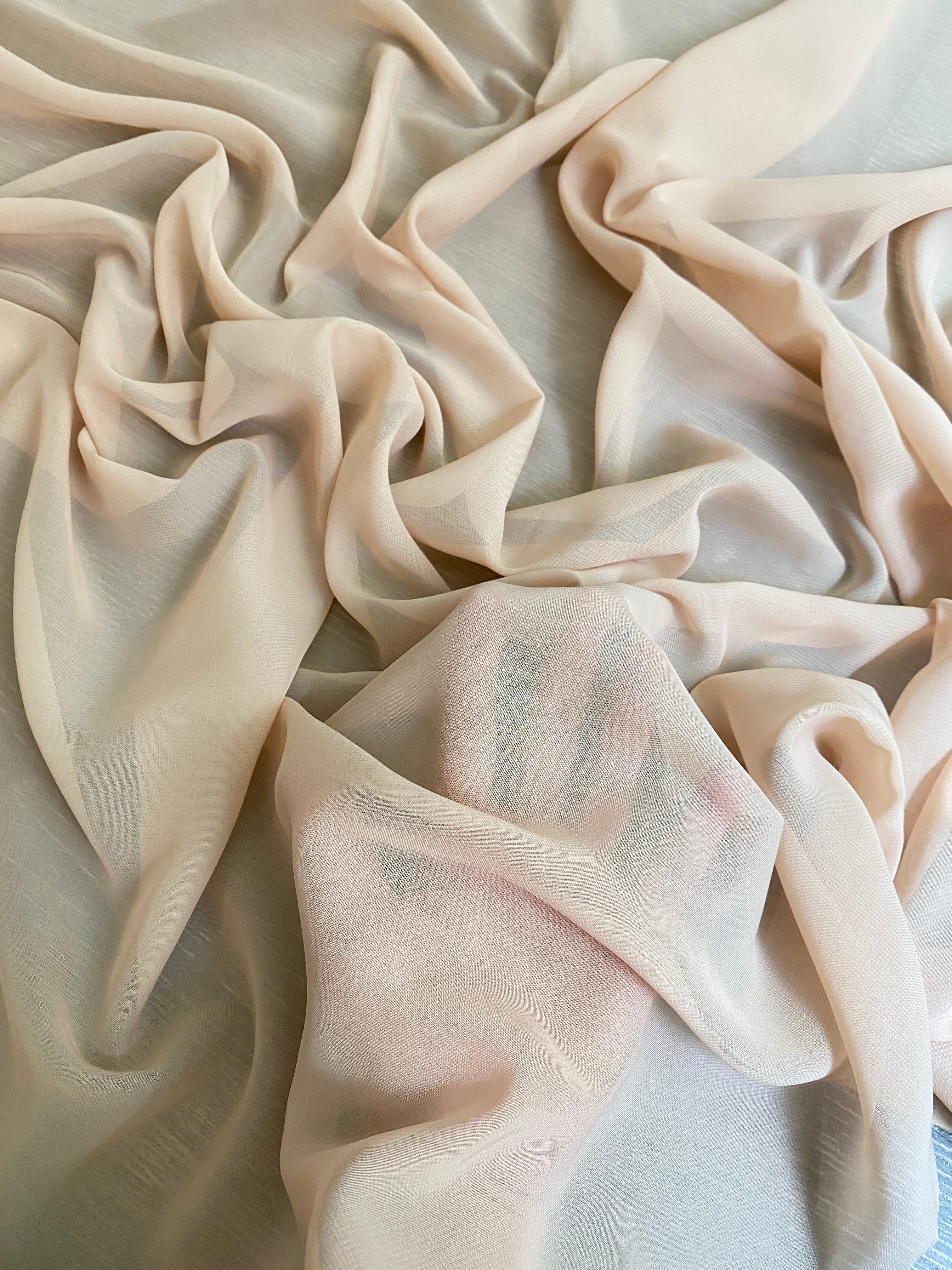beige chiffon, light brown chiffon, brown chiffon, chiffon for woman, chiffon for bride, premium chiffon, chiffon in low price, chiffon for party wear, chiffon for gown