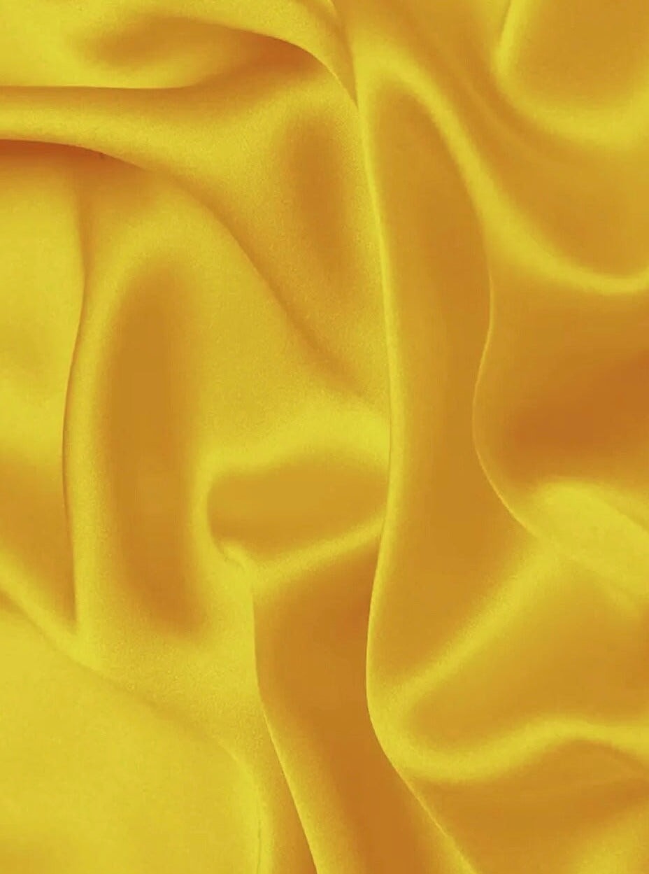 yellow Silky Stretch Satin, dark yellow Silky Stretch Satin, light yellow Silky Stretch Satin, lemon Silky Stretch Satin, Silky Stretch Satin for woman, Silky Stretch Satin for bride, Silky Stretch Satin in low price, premium Silky Stretch Satin
