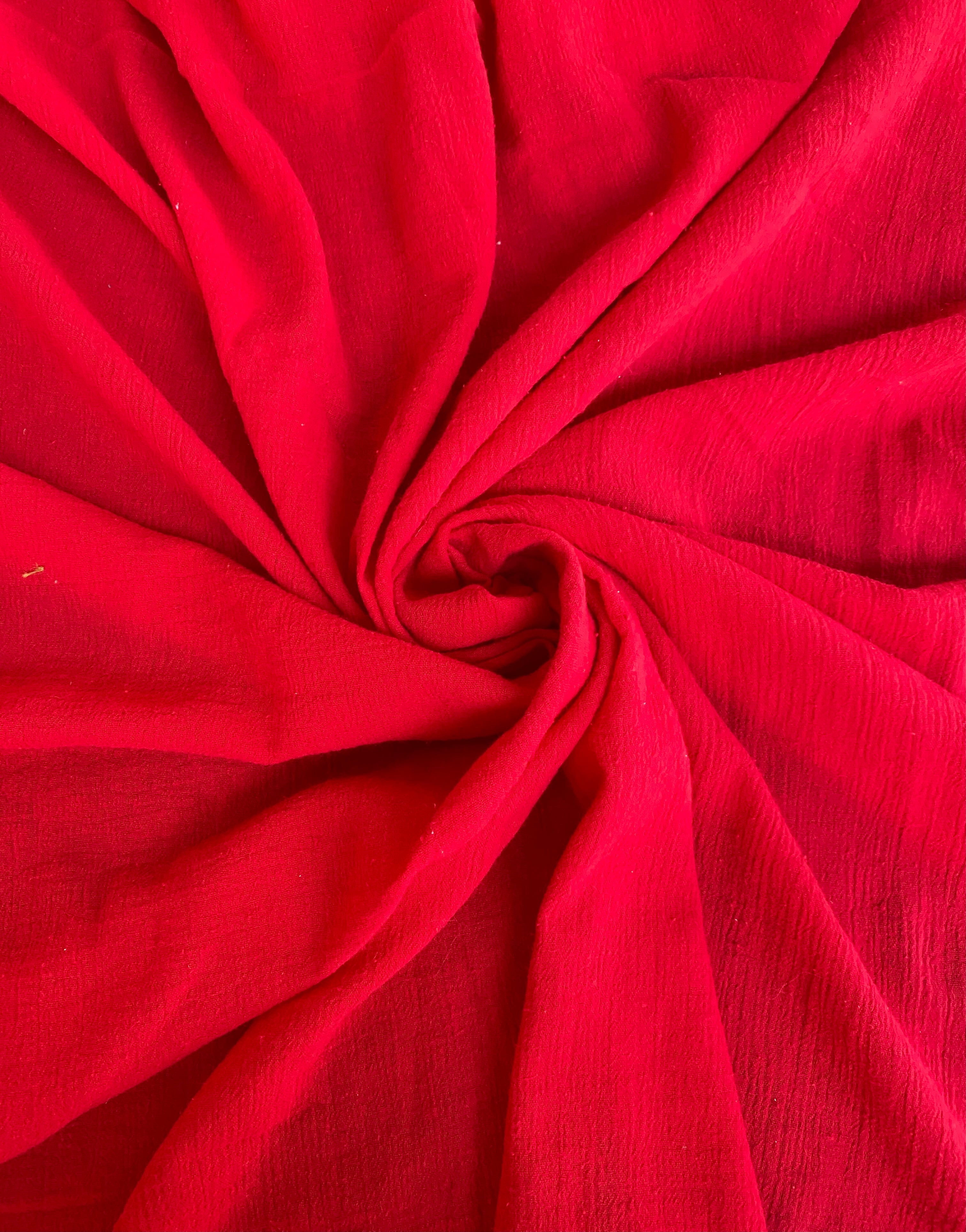 red linen gauze, dark red linen gauze, light red linen gauze, linen gauze for woman, linen gauze for bride, linen gauze in low price, premium linen gauze
