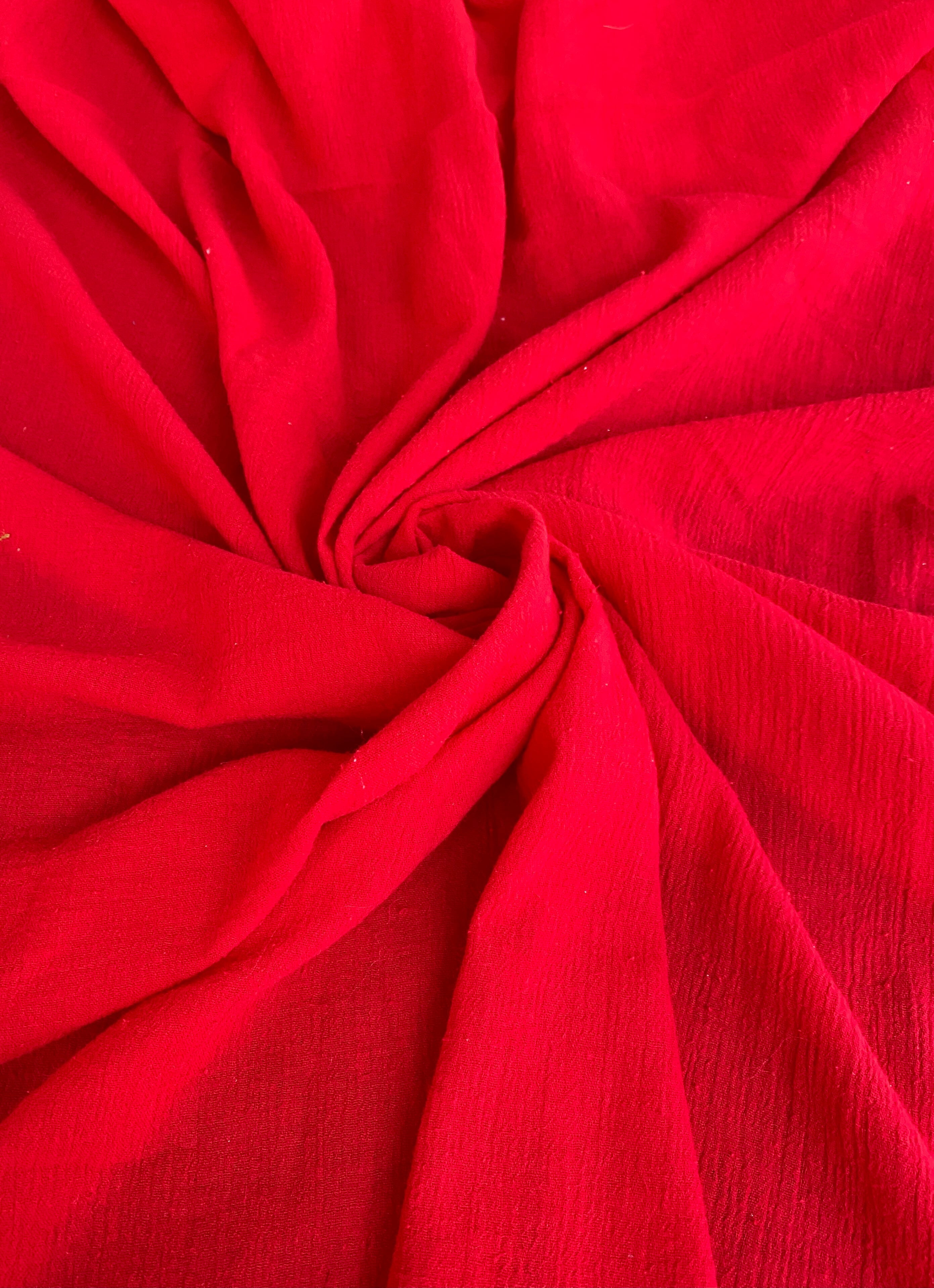 red linen gauze, dark red linen gauze, light red linen gauze, linen gauze for woman, linen gauze for bride, linen gauze in low price, premium linen gauze