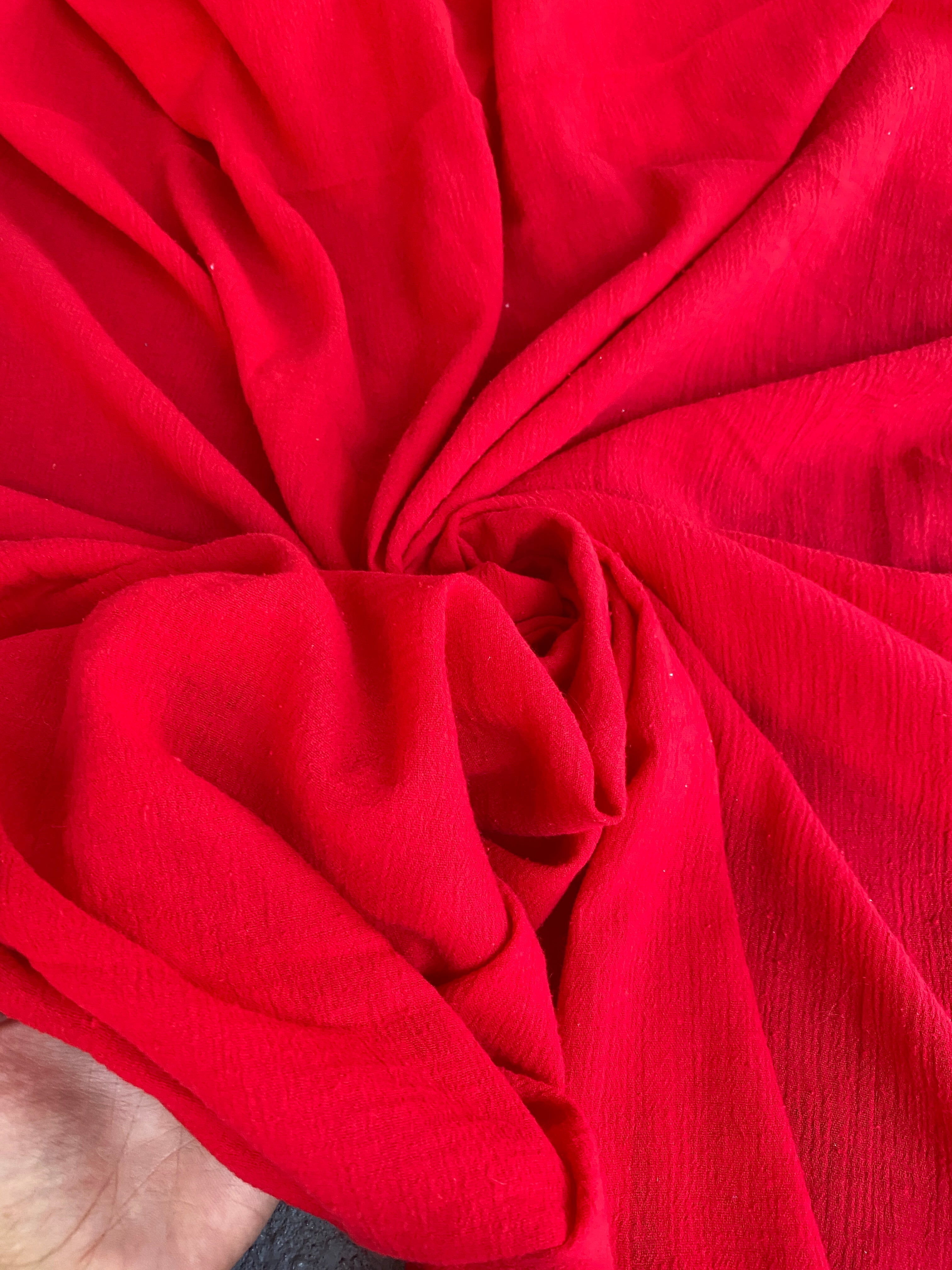 red linen gauze, dark red linen gauze, light red linen gauze, linen gauze for woman, linen gauze for bride, linen gauze in low price, premium linen gauze