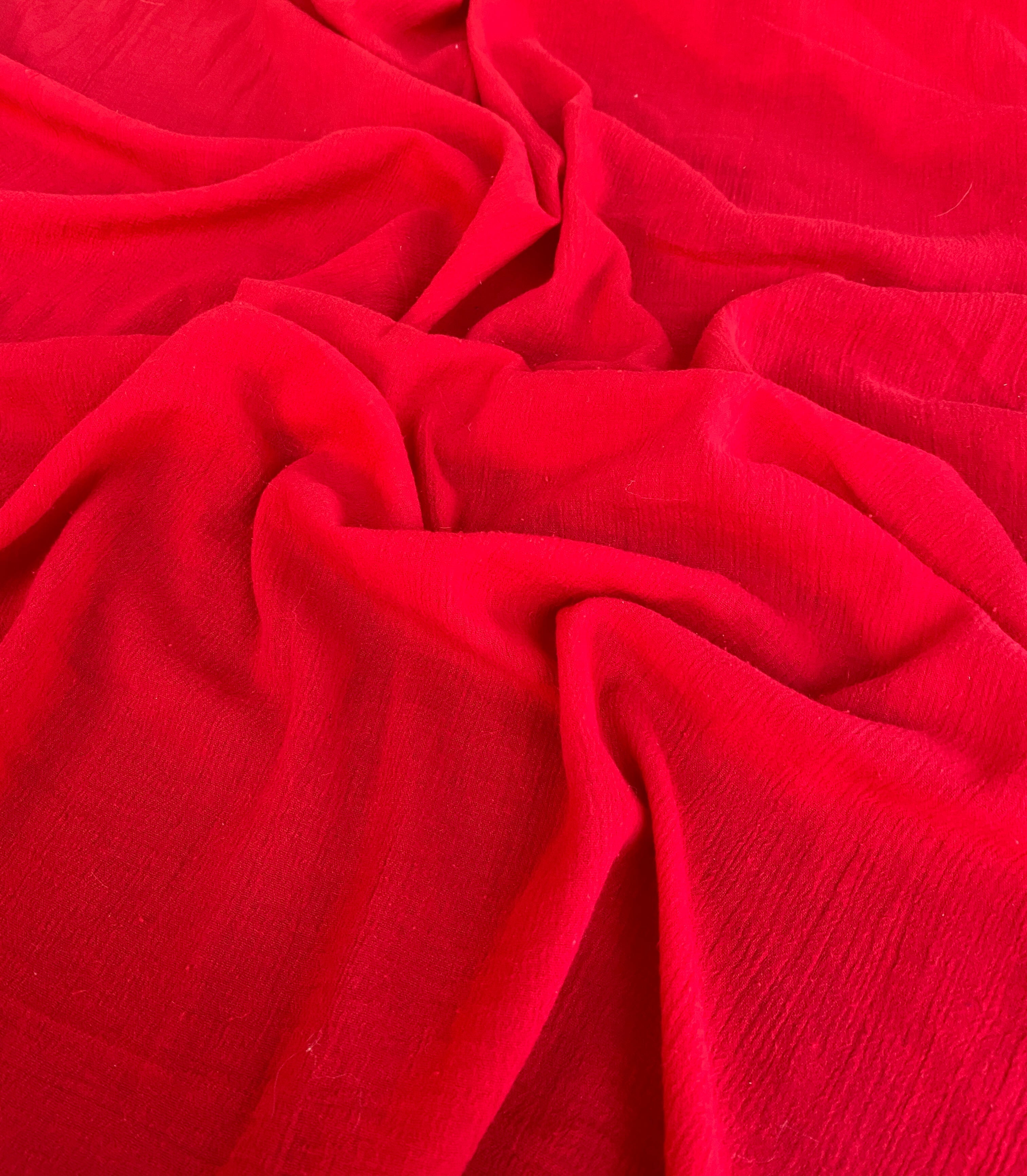 red linen gauze, dark red linen gauze, light red linen gauze, linen gauze for woman, linen gauze for bride, linen gauze in low price, premium linen gauze