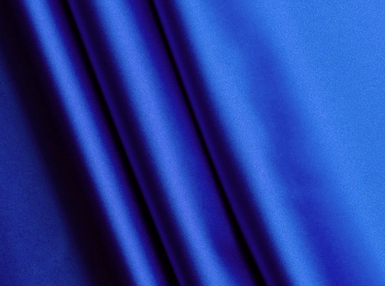 blue satin, royal blue satin, ocean blue satin, dark blue satin, light blue satin, luxury satin, best quality satin, premium satin, kiki textile, online fabric store, online satin store, satin store usa, woman satin, satin for woman