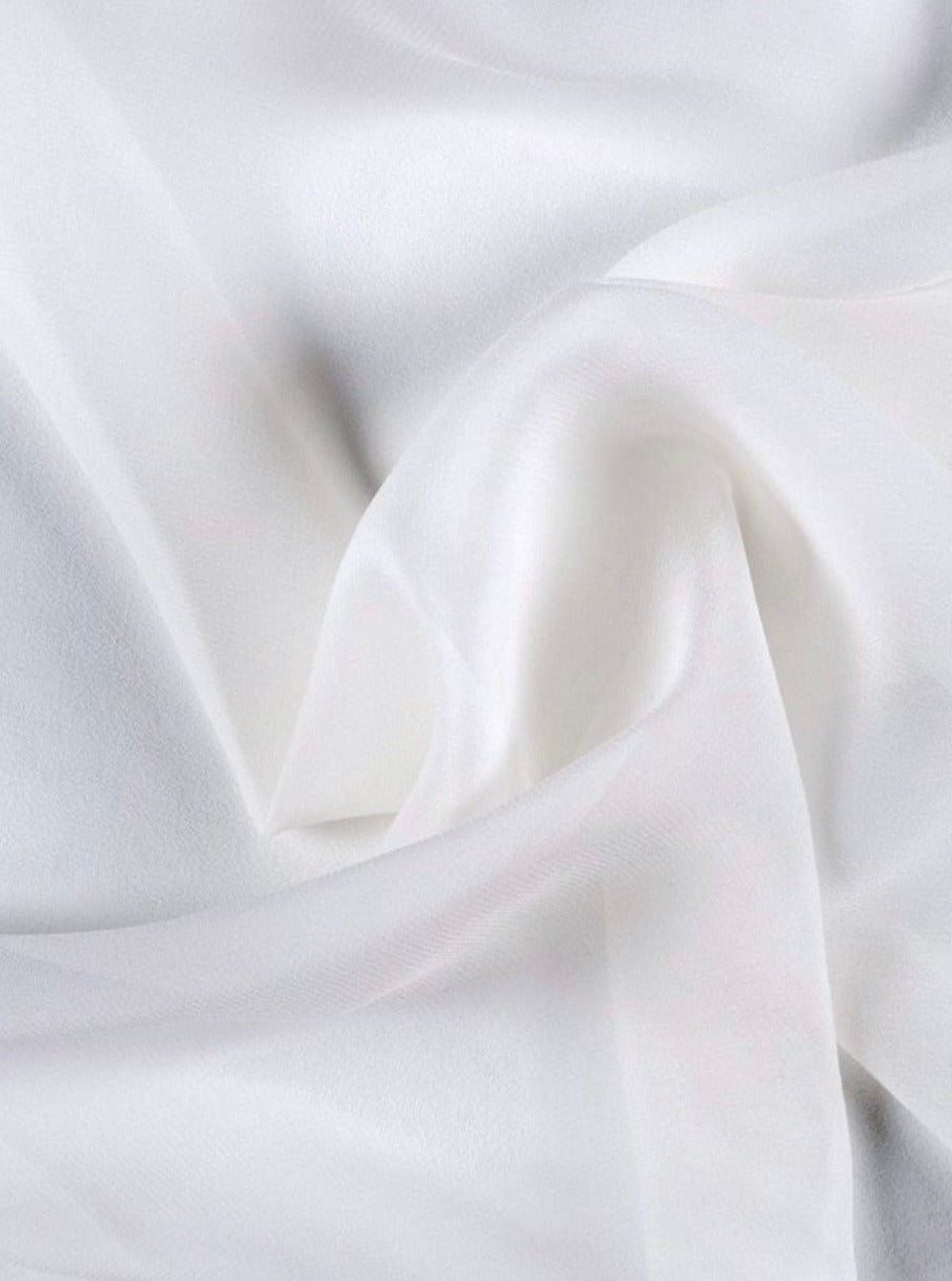 white chiffon, off white chiffon, bright white chiffon, milky white chiffon, chiffon for woman, chiffon for bride, premium chiffon, chiffon in low price, chiffon for party wear, chiffon for gown