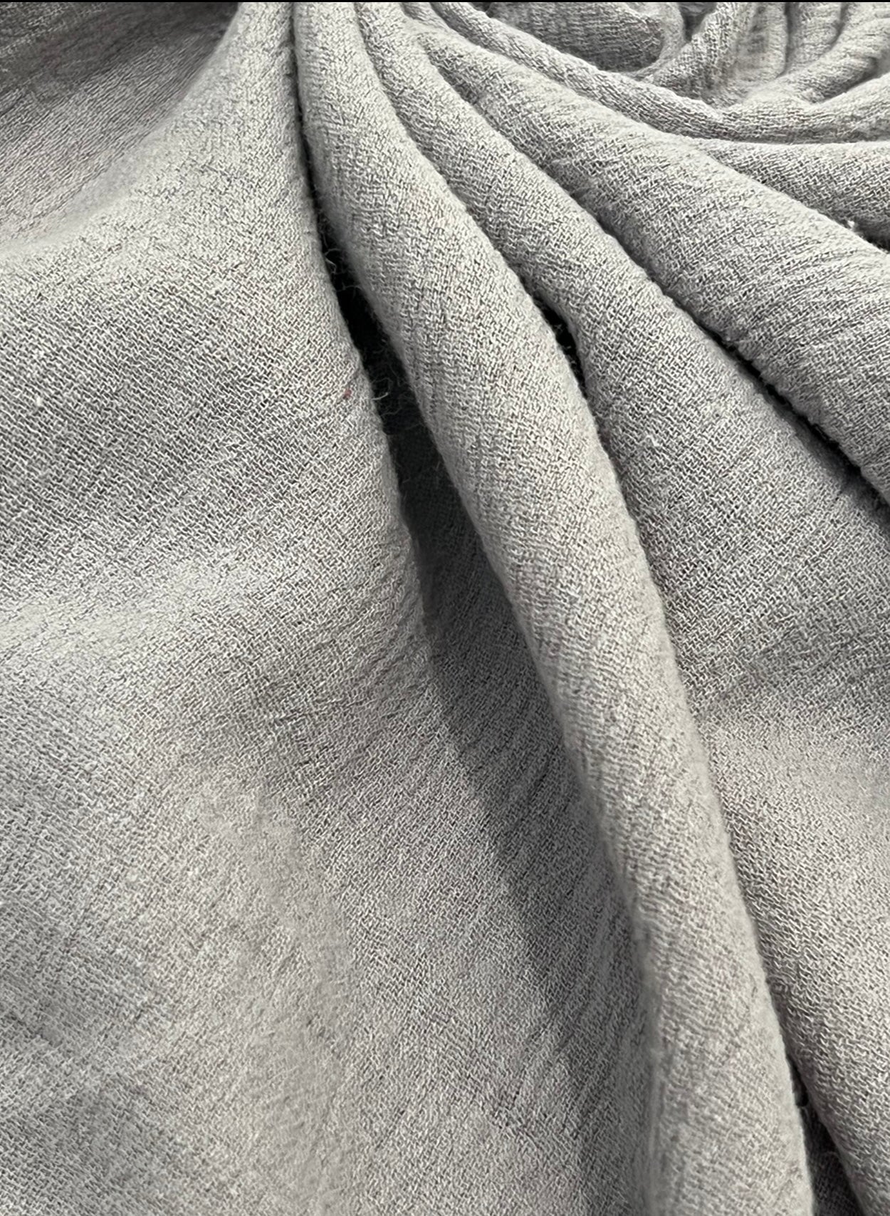 light gray Cotton Gauze, cotton gauze fabric, gray gauze fabric, dark gray gauze, cotton for woman, double gauze cheap, coton gauze for bride, cotton gauze in low price