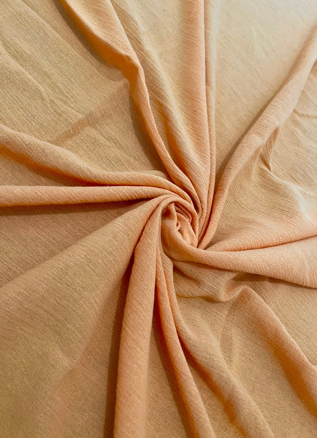 mustard Cotton Gauze, cotton gauze fabric, light orange gauze fabric, light yellow gauze, cotton for woman, double gauze cheap, coton gauze for bride, cotton gauze in low price