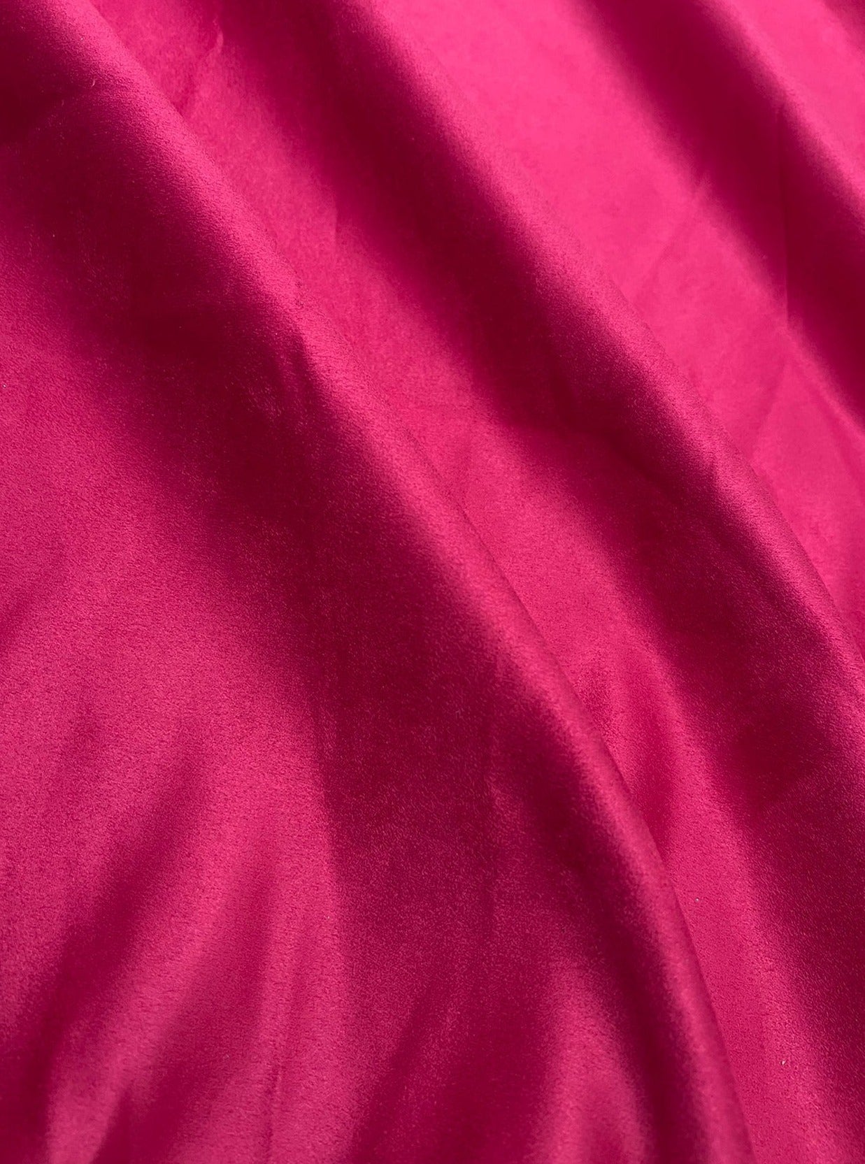 fuchsia Microsuede, pink microsuede, rose pink microsuede, premium microsuede, microsuede for sofa, microsuede for jackets, microsuede in low price, microsuede on discount, microsuede on sale, microsuede for apparels, microsuede for furniture