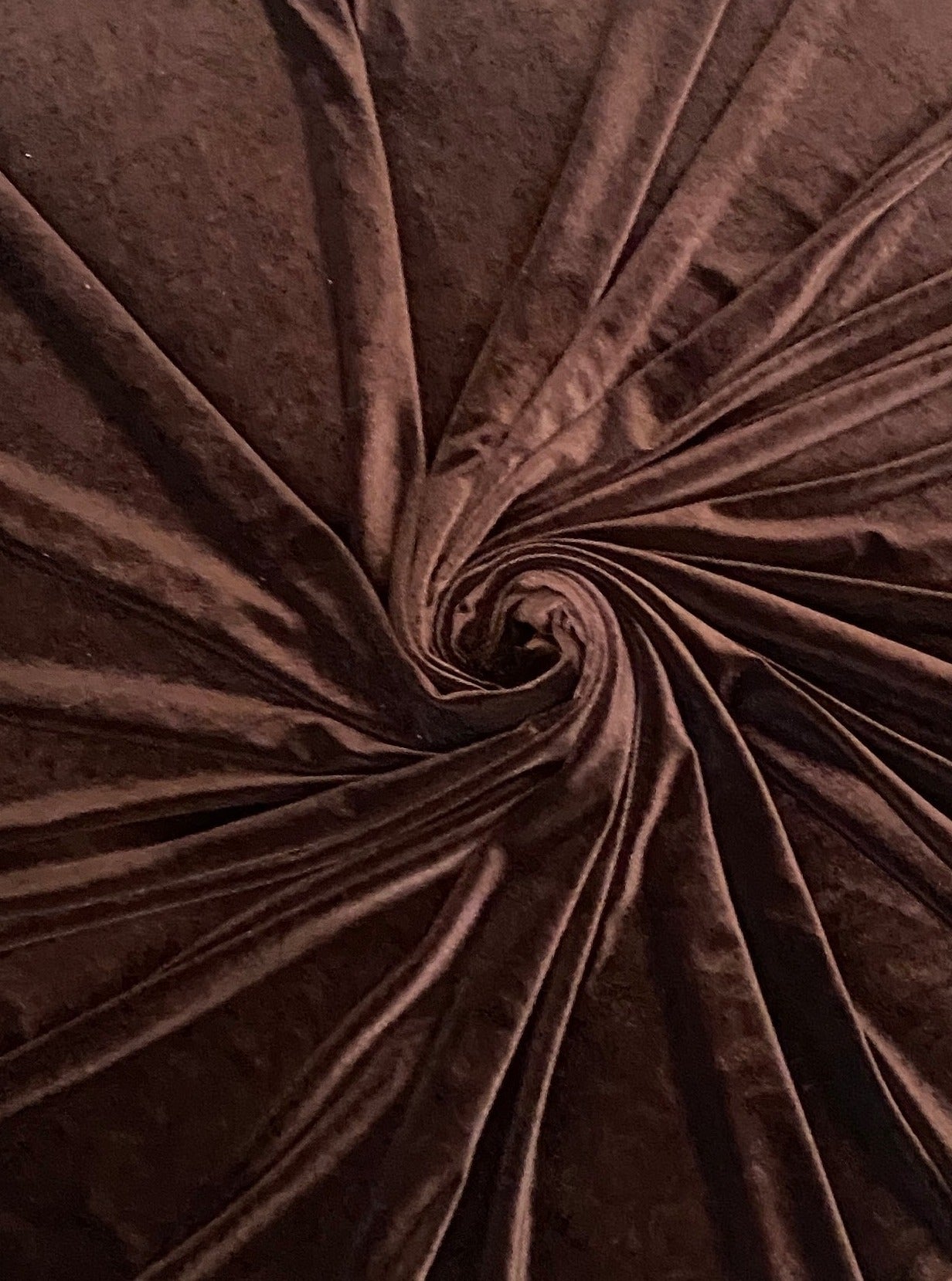 chocolate brown velvet fabric, 4 way stretch velvet fabric, solid velvet fabric, velvet fabric for clothing, fabric store, velvet cheap, stretch velvet on sale, brown velvet, dark brown velvet fabric