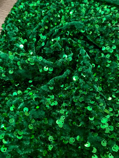 emerald green sequin on velvet, green sequin on velvet, light green sequin on velvet, dark green sequin on velvet, hunter green sequin on velvet, sequin on velvet for woman, sequin on velvet for bride, premium sequin on velvet, sequin on velvet on discount, sequin on velvet on sale, buy sequin on velvet online
