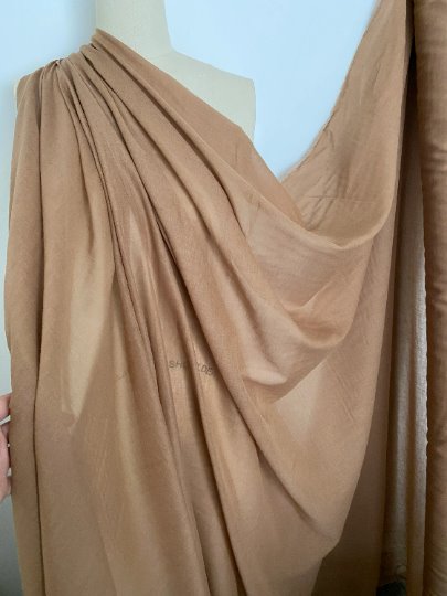 light brown Cotton Gauze, cotton gauze fabric, brown gauze fabric, dark brown gauze, cotton for woman, double gauze cheap, coton gauze for bride, cotton gauze in low price