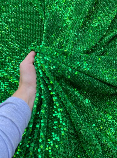 emrald Sequin on Velvet, green sequin on velvet, dark green sequin on velvet, light green sequin on velvet, velvet on discount, velvet on sale, buy velvet online, kikitextile velvet, premium velvet, velvet for gown, velvet for woman, velvet for bride