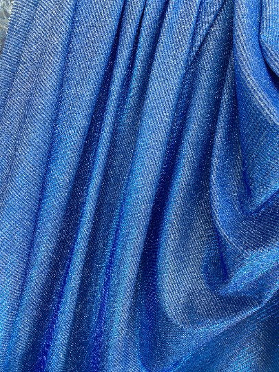 azure blue metallic lurex, Blue metallic lurex, light blue metallic lurex, dark blue metallic lurex, metallic lurex for woman, metallic lurex for bride, metallic lurex on discount, metallic lurex on sale, metallic lurex online