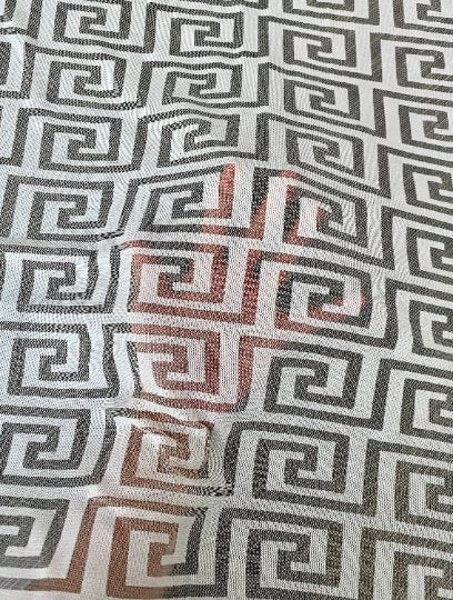 White Geo Print Power Mesh, 4 Way Stretch Mesh Knit Fabric, power mesh for woman, see through fabric for woman, geometric design fabric, light weight fabric, off white geo print power mesh, bright white geo print power mesh, bright white geo print power mesh