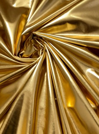 Gold 2 Way Stretch Faux Pleather, gold Faux Pleather, Faux Pleather for woman, Faux Pleather for bride, Faux Pleather in low price, premium Faux Pleather, cheap Faux Pleather, stretch Faux Pleather, dusty gold Faux Pleather