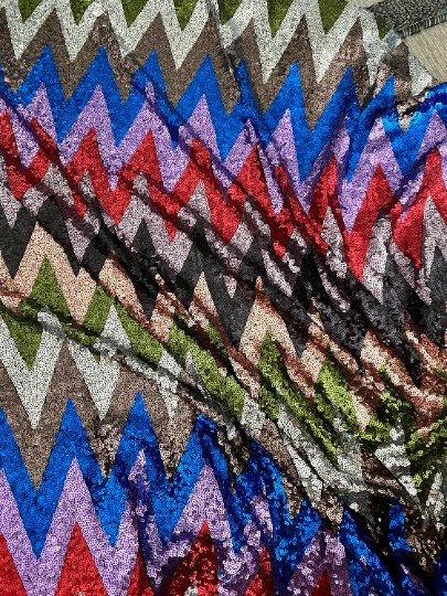 Multicolor Geometric Sequin on Mesh, rainbow stretch Sequin Mesh, Iridescent Sequin on Mesh Stretch Sequin Mesh, Stretch Sequin Mesh for woman,  Stretch Sequin Mesh for bride, Stretch Sequin Mesh on sale, Stretch Sequin Mesh on discount, Stretch Sequin Mesh online
