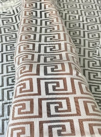 White Geo Print Power Mesh, 4 Way Stretch Mesh Knit Fabric, power mesh for woman, see through fabric for woman, geometric design fabric, light weight fabric, off white geo print power mesh, bright white geo print power mesh, bright white geo print power mesh