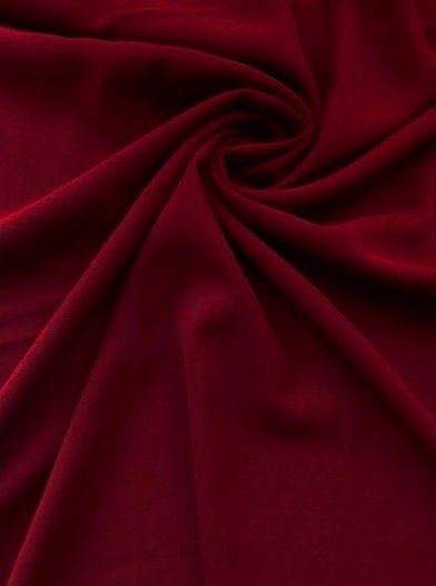 burgundy stretch Crepe, maroon stretch crepe, red wine stretch crepe, stretch crepe for woman, stretch crepe for bride,  crepe on discount, crepe in low price, crepe on sale, premium crepe, solid crepe