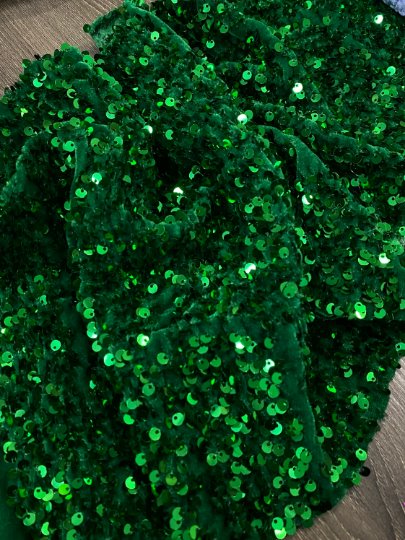 emerald green sequin on velvet, green sequin on velvet, light green sequin on velvet, dark green sequin on velvet, hunter green sequin on velvet, sequin on velvet for woman, sequin on velvet for bride, premium sequin on velvet, sequin on velvet on discount, sequin on velvet on sale, buy sequin on velvet online