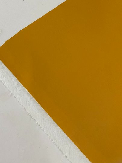 mustard stretch Faux Leather, dark orange leather, shiny faux leather, orange faux leather for woman, faux leather for costumes, faux leather for home decor, 2 way stretch faux leather, leather for blazers, cheap leather, discounted leather, leather on sale