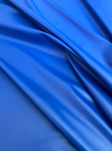 Royal Blue Stretch Faux Leather