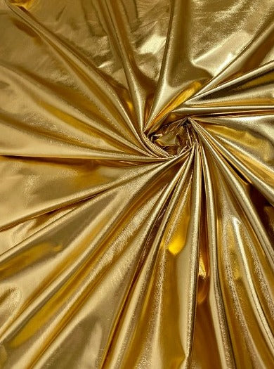 Gold 2 Way Stretch Faux Pleather, gold Faux Pleather, Faux Pleather for woman, Faux Pleather for bride, Faux Pleather in low price, premium Faux Pleather, cheap Faux Pleather, stretch Faux Pleather, dusty gold Faux Pleather