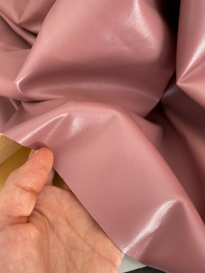 mauve stretch Faux Leather, light mauve Faux Leather, Faux Leather for jackets, Faux Leather for bags, Faux Leather on discount, Faux Leather on sale, premium Faux Leather, light purple Faux Leather, pale pink Faux Leather, Faux Leather for tops, Faux Leather for leggings