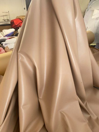 Nude Stretch Faux Leather