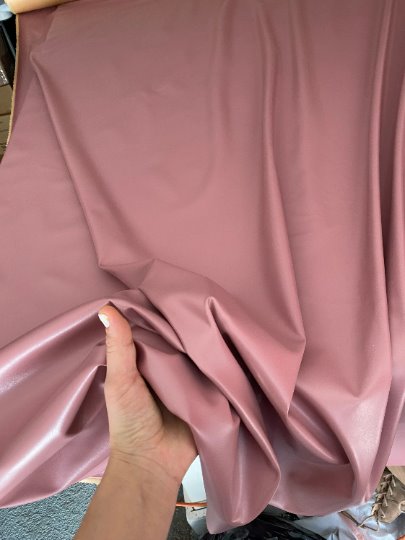 mauve stretch Faux Leather, light mauve Faux Leather, Faux Leather for jackets, Faux Leather for bags, Faux Leather on discount, Faux Leather on sale, premium Faux Leather, light purple Faux Leather, pale pink Faux Leather, Faux Leather for tops, Faux Leather for leggings