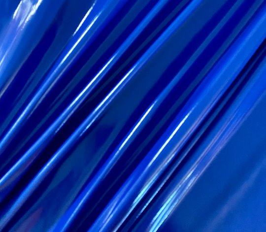 Royal Blue Glossy Stretch Patent Leather / Latex