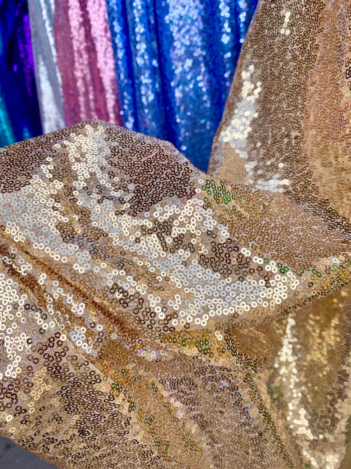 gold Sequin On Mesh, dark gold stretch Sequin Mesh, dusty gold Sequin on Mesh, Stretch Sequin Mesh, Stretch Sequin Mesh for woman,  Stretch Sequin Mesh for bride, Stretch Sequin Mesh on sale, Stretch Sequin Mesh on discount, Stretch Sequin Mesh online