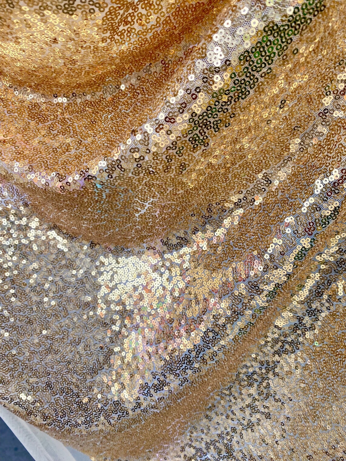 gold Sequin On Mesh, dark gold stretch Sequin Mesh, dusty gold Sequin on Mesh, Stretch Sequin Mesh, Stretch Sequin Mesh for woman,  Stretch Sequin Mesh for bride, Stretch Sequin Mesh on sale, Stretch Sequin Mesh on discount, Stretch Sequin Mesh online