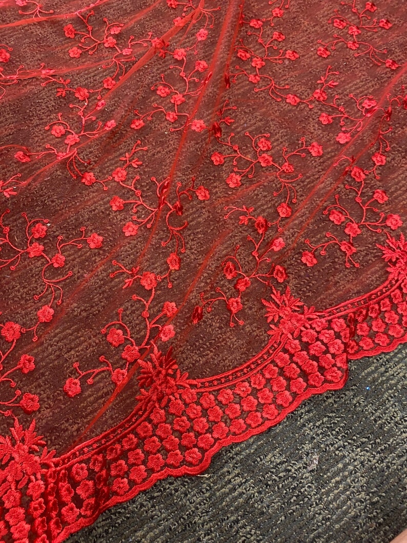 red Scallop Lace, blood red Scallop Lace, light red Scallop Lace, dark red Scallop Lace, rose pink Scallop Lace, Scallop Lace for woman, Scallop Lace for bride, Scallop Lace in low price, premium Scallop Lace, luxury Scallop Lace