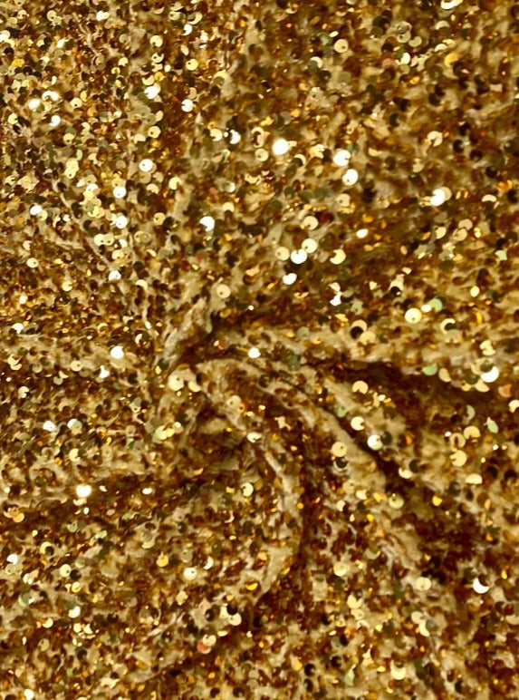 Gold Sequin on Stretch Velvet, velvet cloth, gold velvet, sequin stretch velvet, velvet for gown, stretch velvet, velvet fabric with sequin, solid velvet, gold sequin fabric, sequin fabric for gown, 4 way stretch velvet