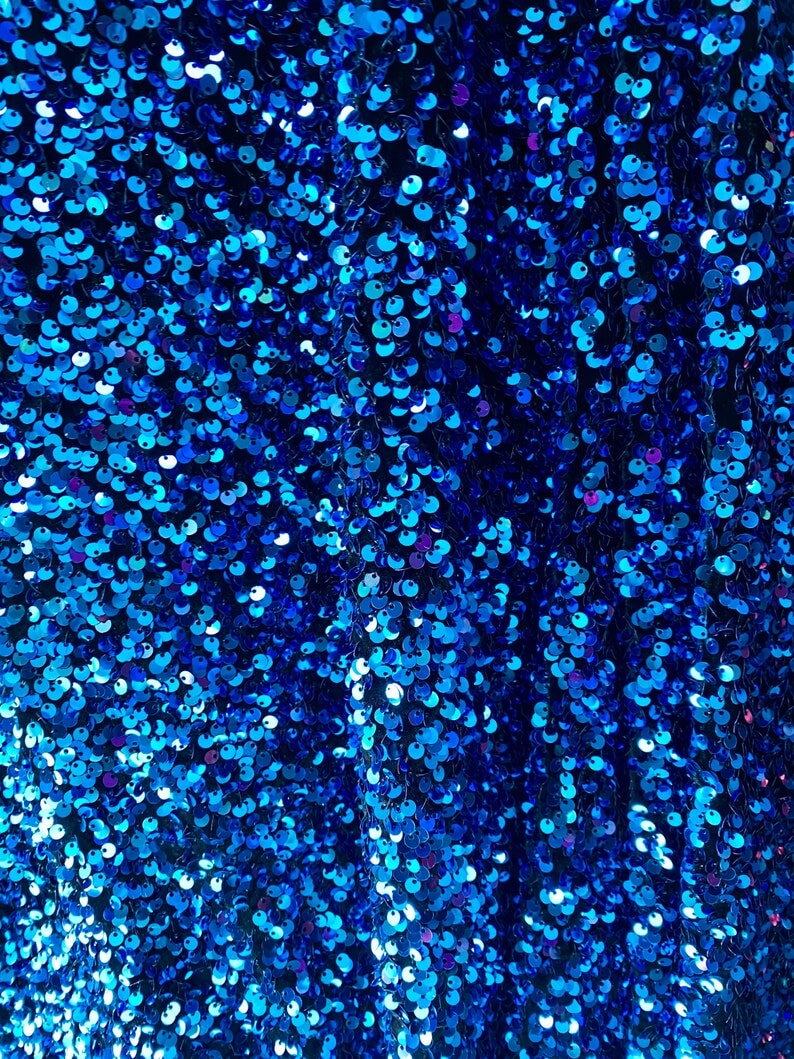 Iridescent blue Sequin on Stretch Velvet, blue Sequin on Stretch Velvet, light blue Sequin on Stretch Velvet, dark blue Sequin on Stretch Velvet, shinny Sequin on Stretch Velvet, premium Sequin on Stretch Velvet, cheap velvet, velvet on discount, buy velvet online