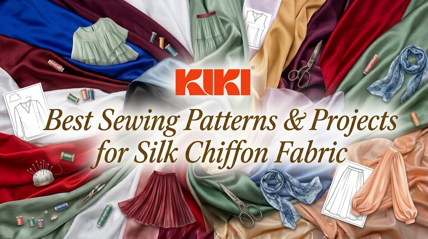 Best Sewing Patterns & Projects for Silk Chiffon Fabric