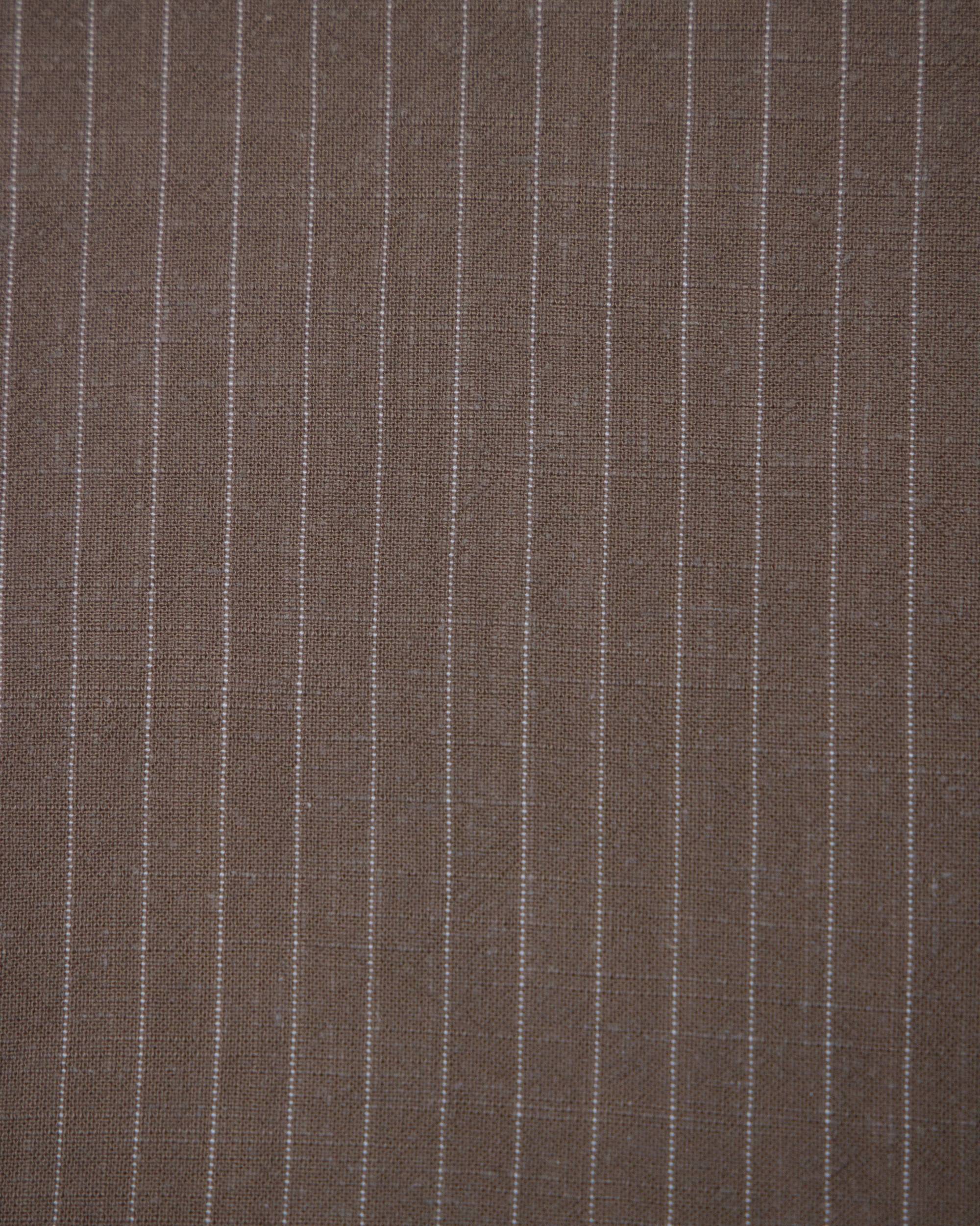 Tan Resort Pinstripe Linen Blend, Kiki Sewing Store, Kiki Luxury Fabric, Cheap Fabric Store, Kiki Textiles, Kiki Textile by the Yard, Kiki Textile USA