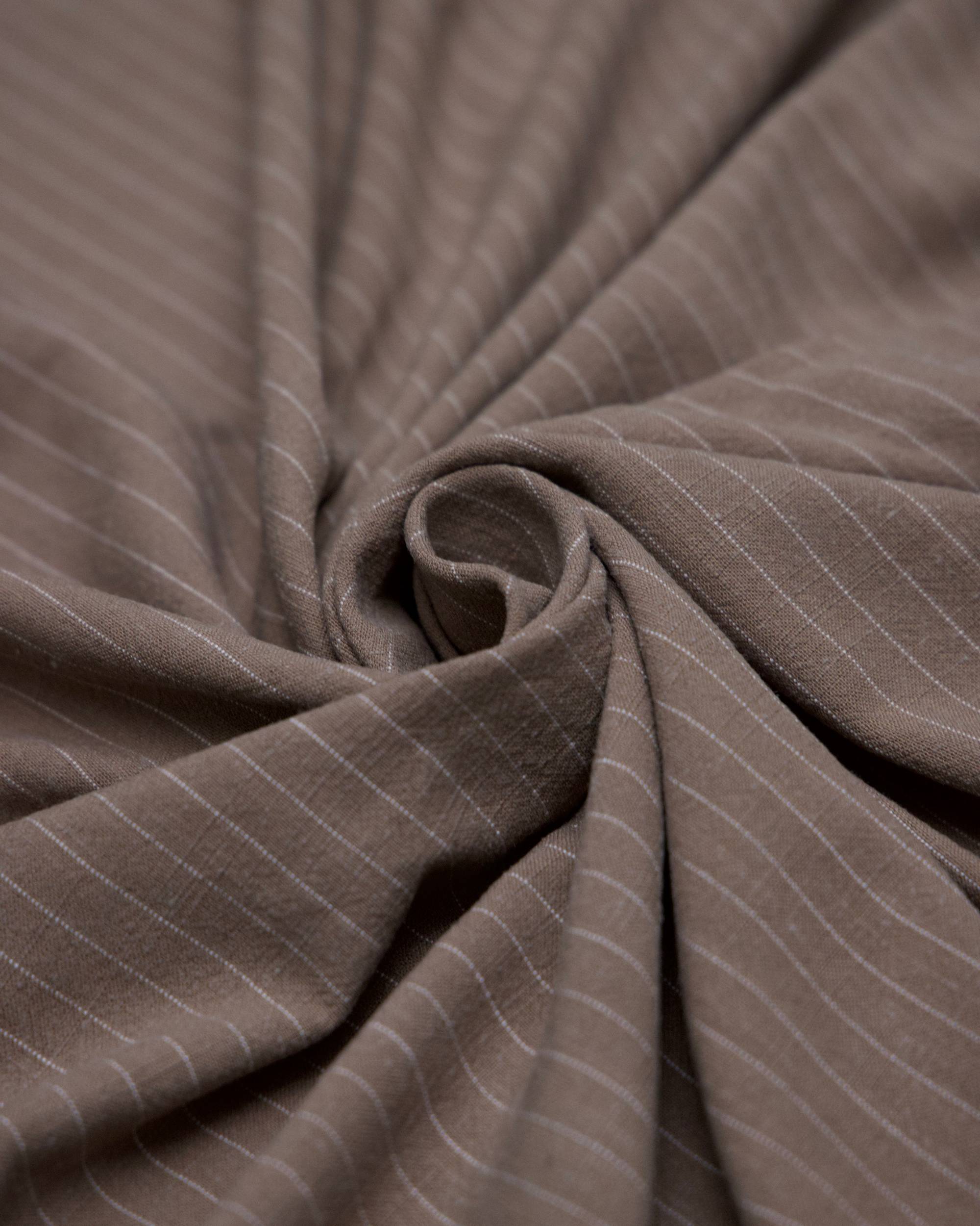 Tan Resort Pinstripe Linen Blend, Kiki Sewing Store, Kiki Luxury Fabric, Cheap Fabric Store, Kiki Textiles, Kiki Textile by the Yard, Kiki Textile USA