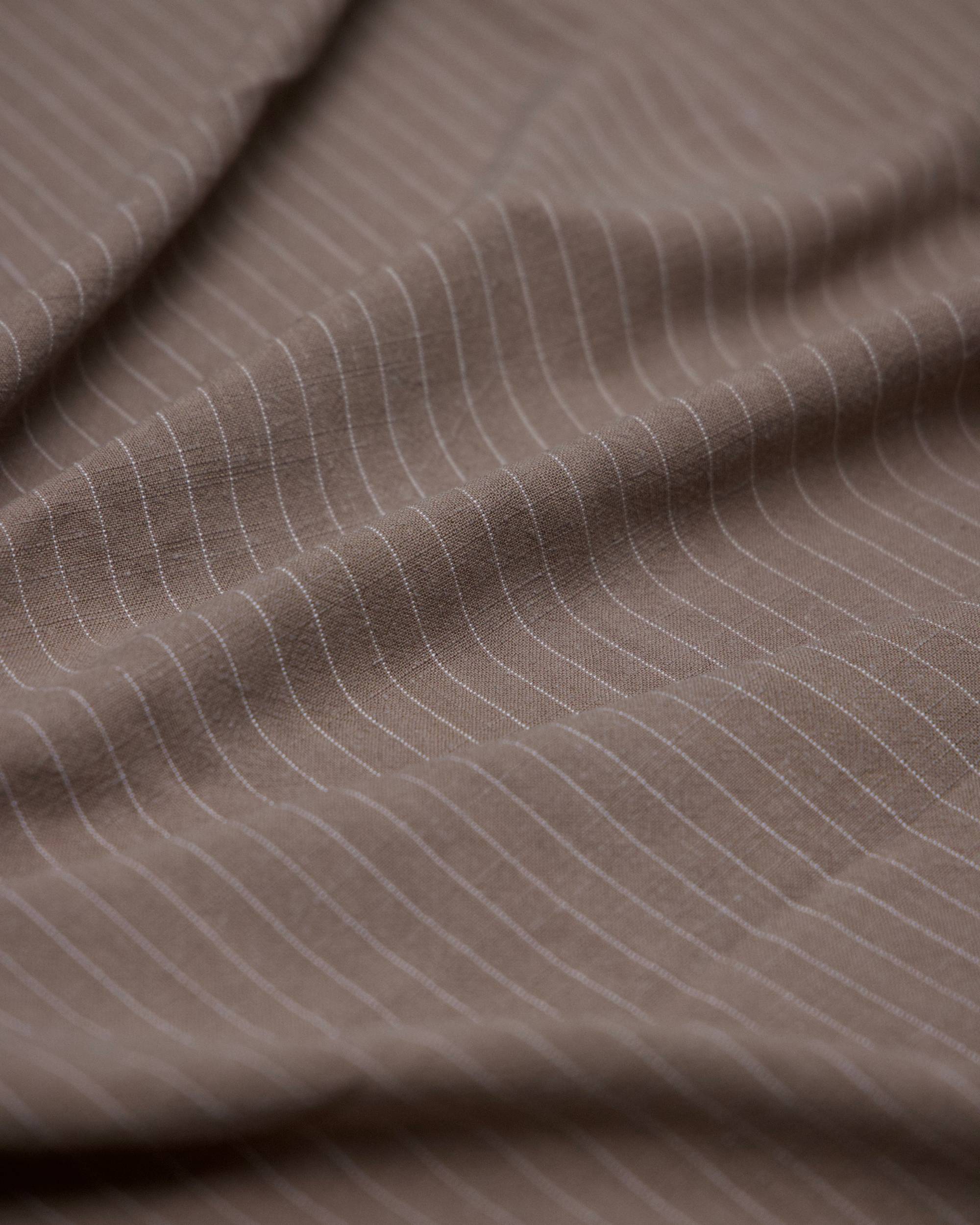 Tan Resort Pinstripe Linen Blend, Kiki Sewing Store, Kiki Luxury Fabric, Cheap Fabric Store, Kiki Textiles, Kiki Textile by the Yard, Kiki Textile USA