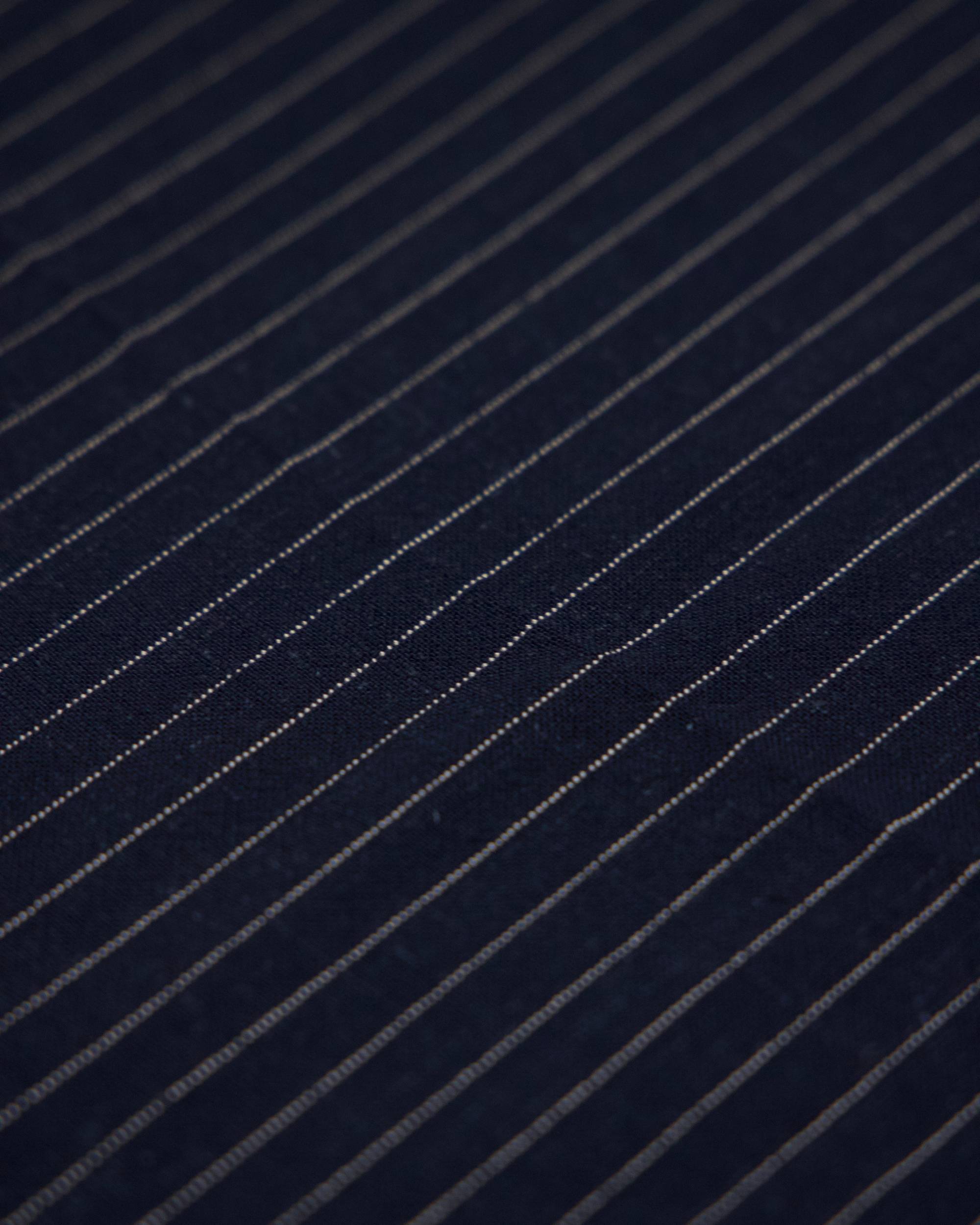 Navy Resort Pinstripe Linen Blend, Kiki Sewing Store, Kiki Luxury Fabric, Cheap Fabric Store, Kiki Textiles, Kiki Textile by the Yard, Kiki Textile USA