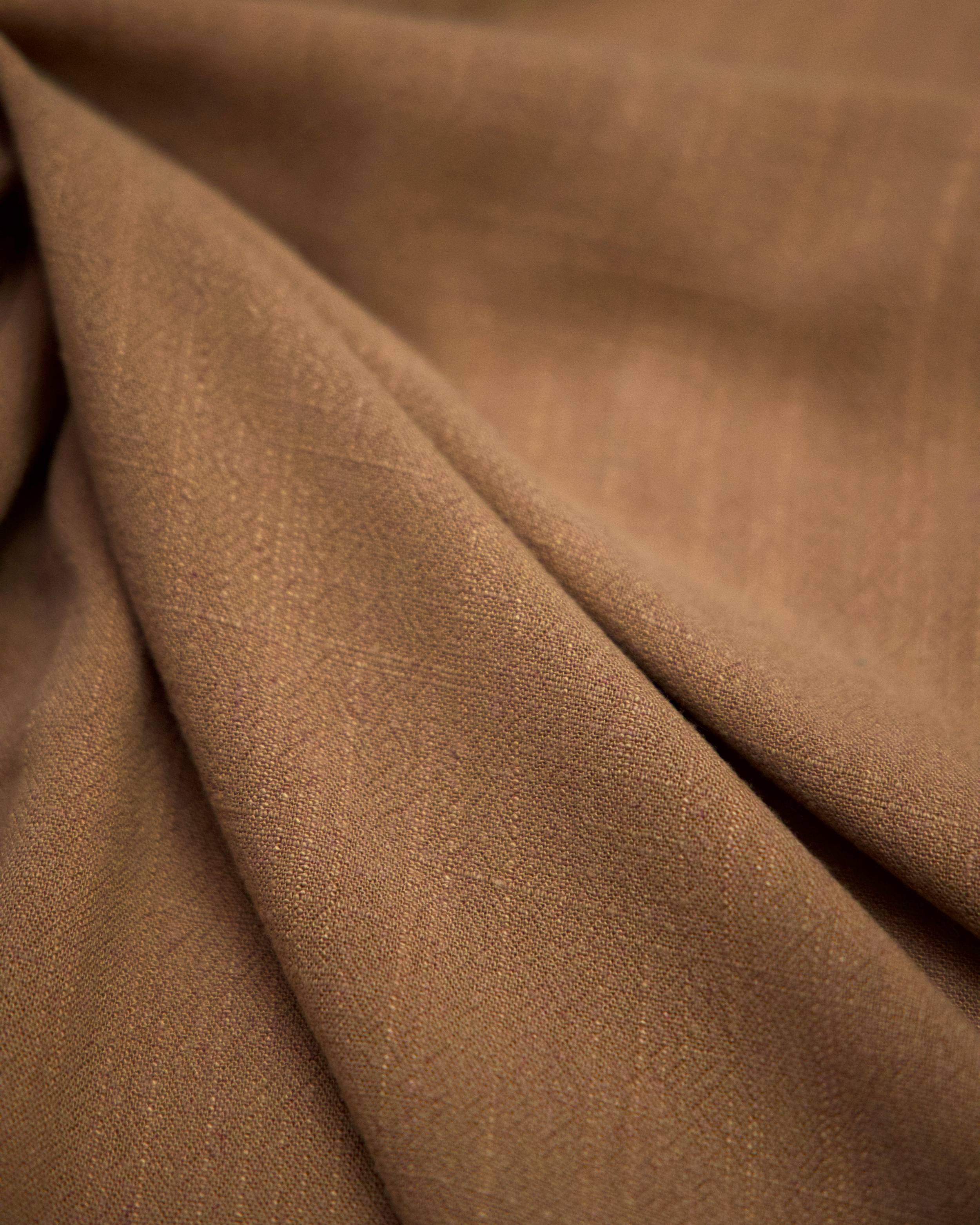 Rust Washed Linen, Linen Blend Fabric, Rayon Linen Fabric, Soft Linen Fabric, Lightweight Linen Fabric, Breathable Linen Fabric, Washed Linen Blend, Linen Fabric by Yard