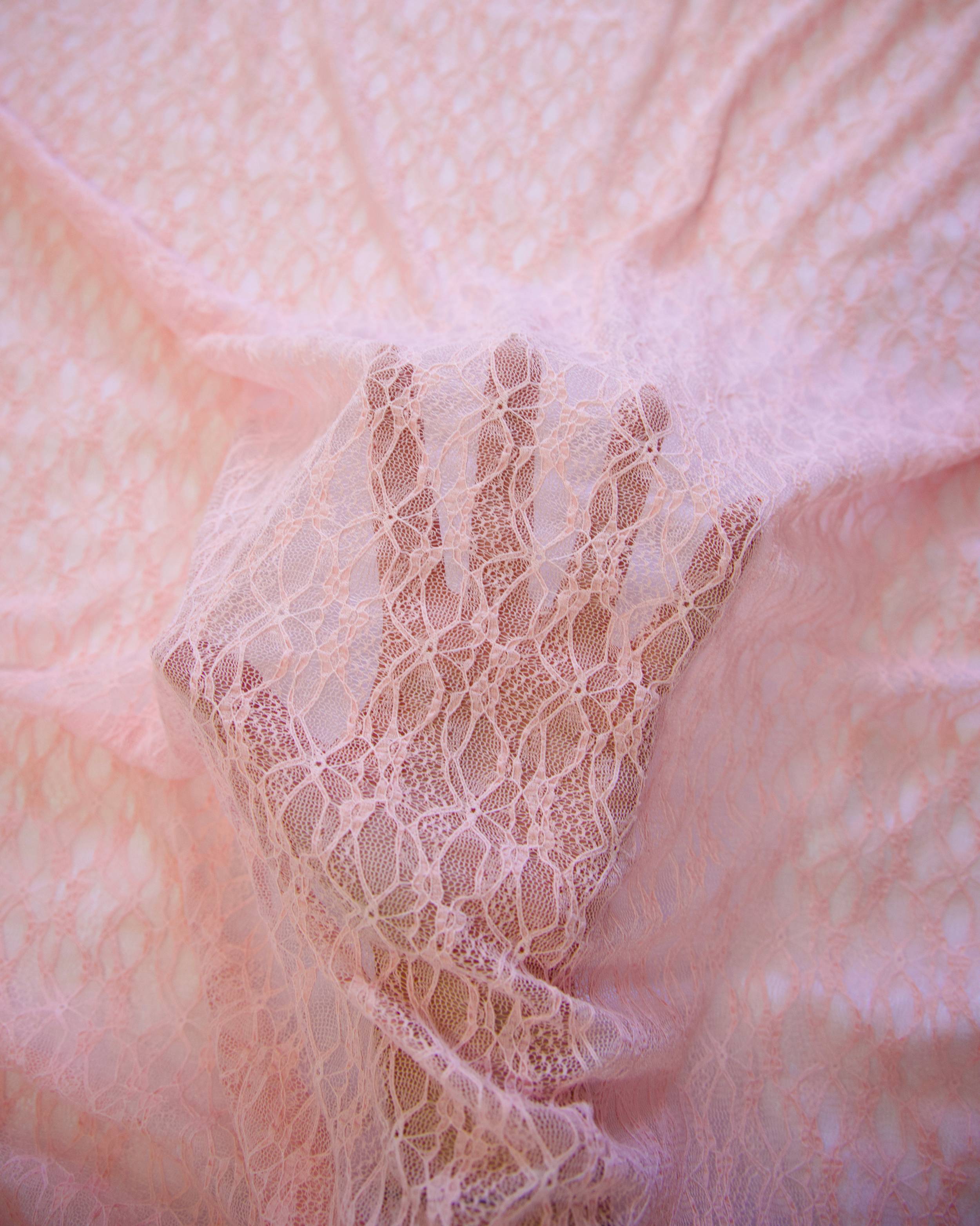 Dusty Rose Whisper Vine Stretch Chantilly Lace Mesh, Kiki Sewing Store, Kiki Luxury Fabric, Cheap Fabric Store, Kiki Textiles, Kiki Textile by the Yard, Kiki Textile USA