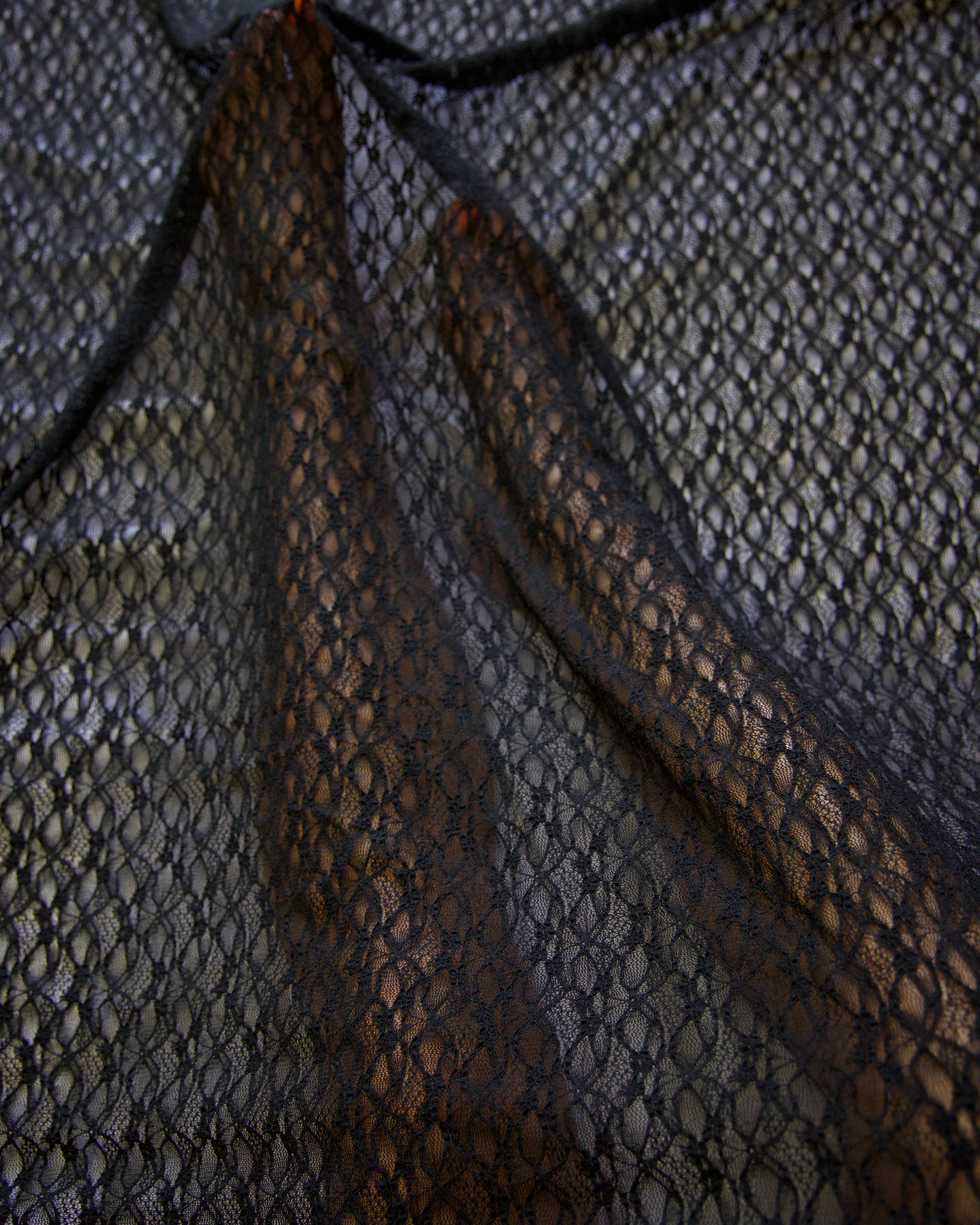 Black Whisper Vine Stretch Chantilly Lace Mesh, Kiki Sewing Store, Kiki Luxury Fabric, Cheap Fabric Store, Kiki Textiles, Kiki Textile by the Yard, Kiki Textile USA