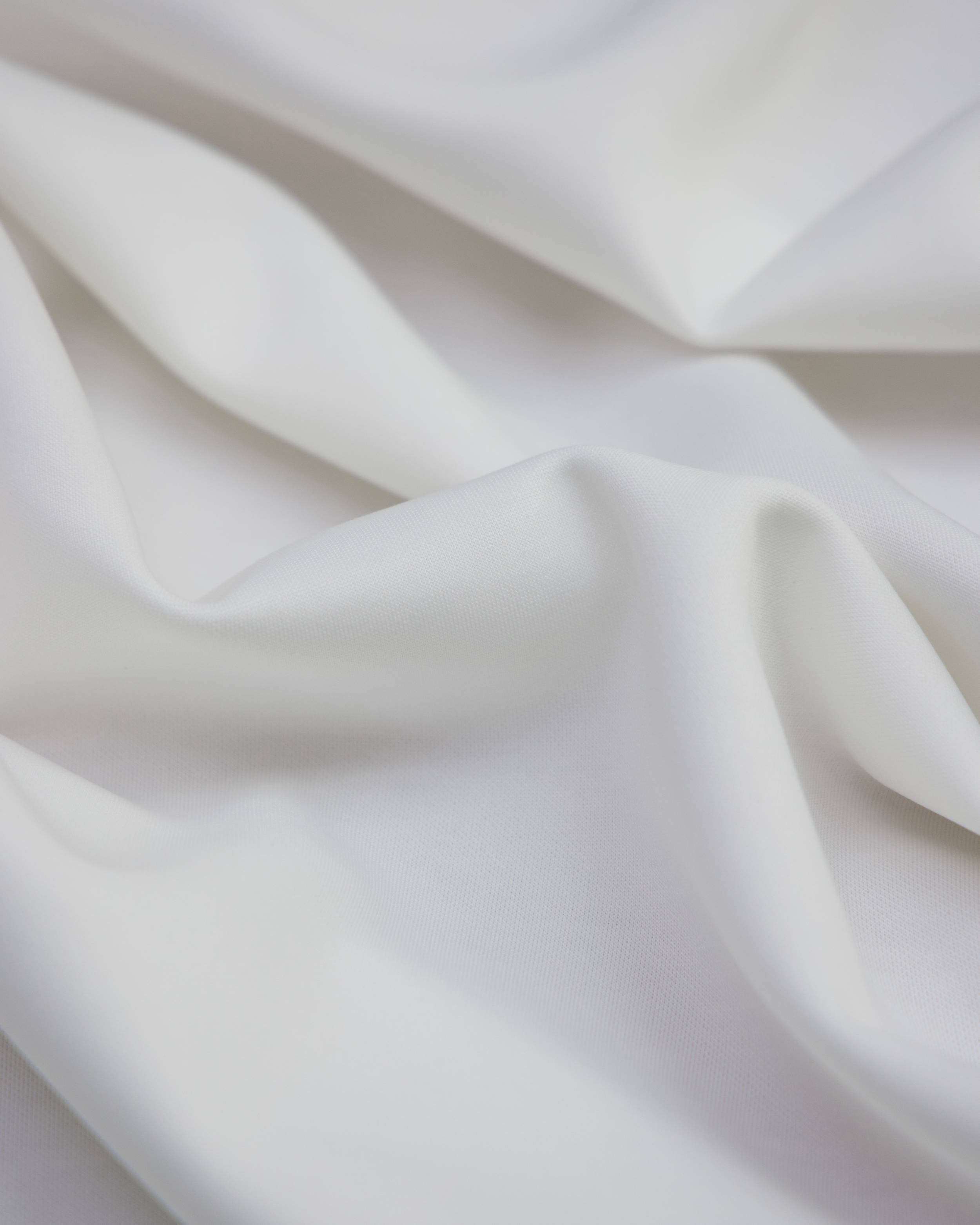 White Cloud Modal Scuba, Cloud Modal Scuba, Scuba Knit Fabric, Modal Scuba Knit, Stretch Scuba Fabric, Rayon Blend Fabric, Spandex Knit Fabric
