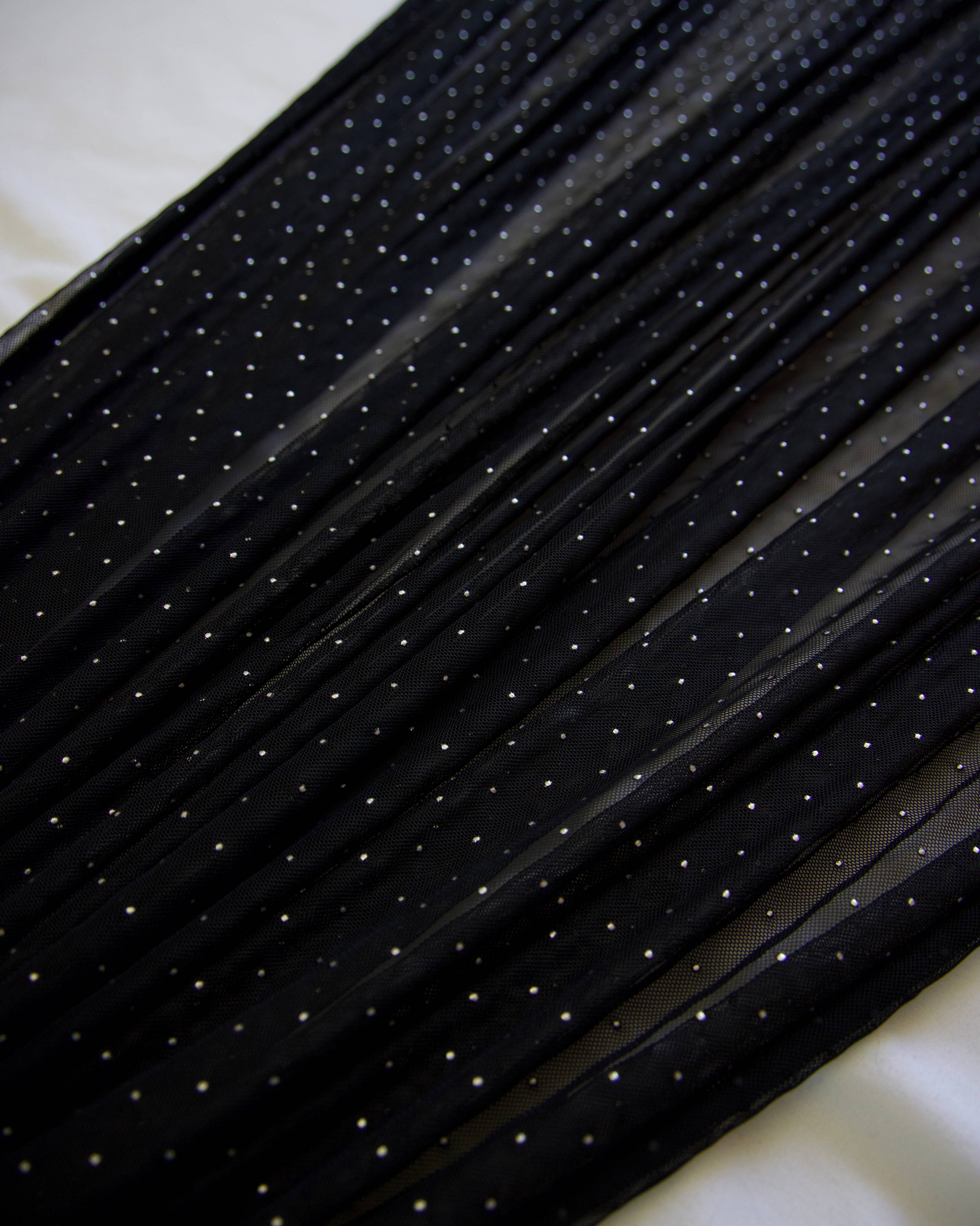Black & Silver Micro Stud Mesh, Kiki Sewing Store, Kiki Luxury Fabric, Cheap Fabric Store, Kiki Textiles, Kiki Textile by the Yard, Kiki Textile USA