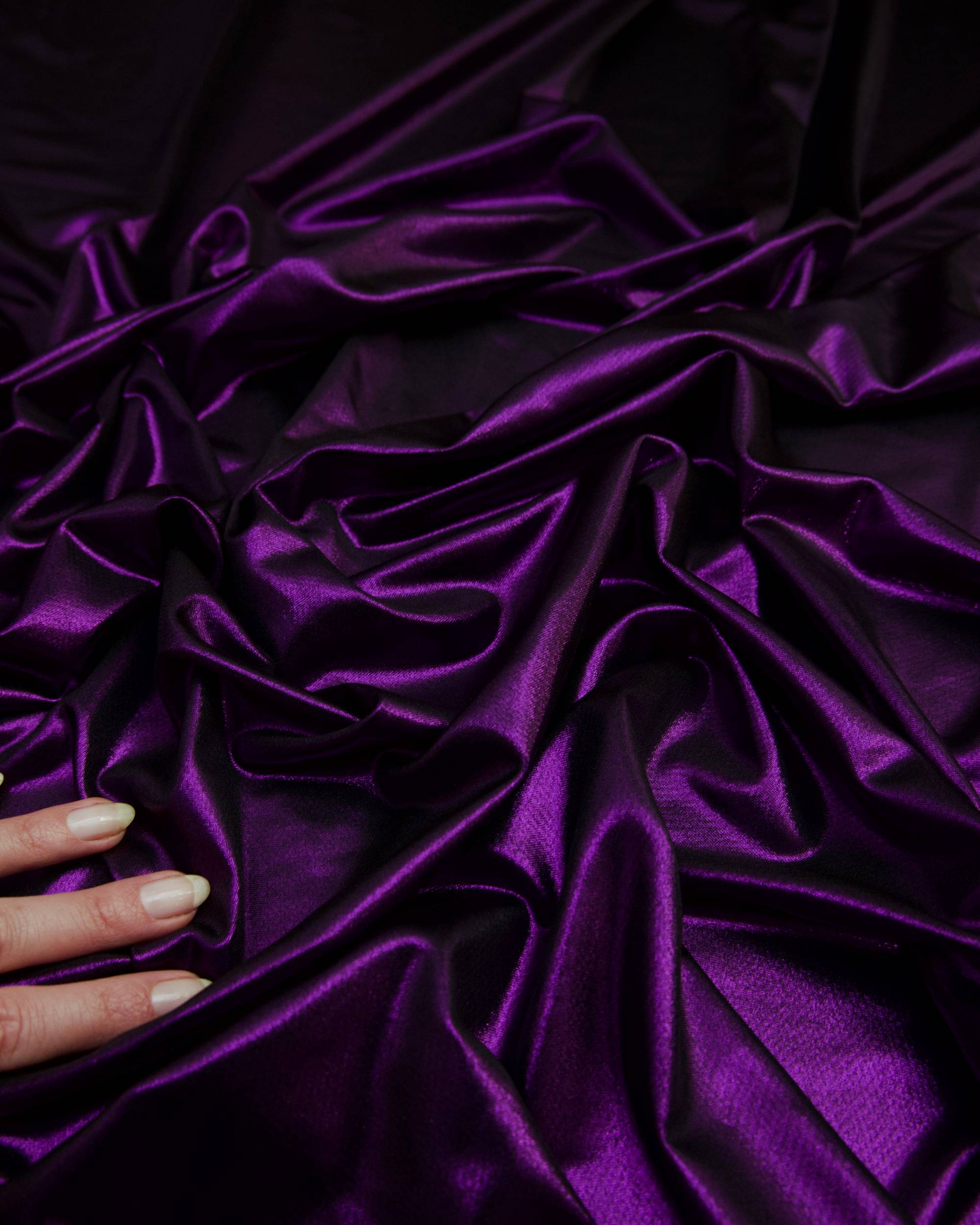 Purple Performance Foiled Spandex, Foiled Spandex Fabric, Metallic Spandex Fabric, Shiny Spandex Fabric, Foil Stretch Fabric, Stretch Foil Fabric, Holographic Spandex